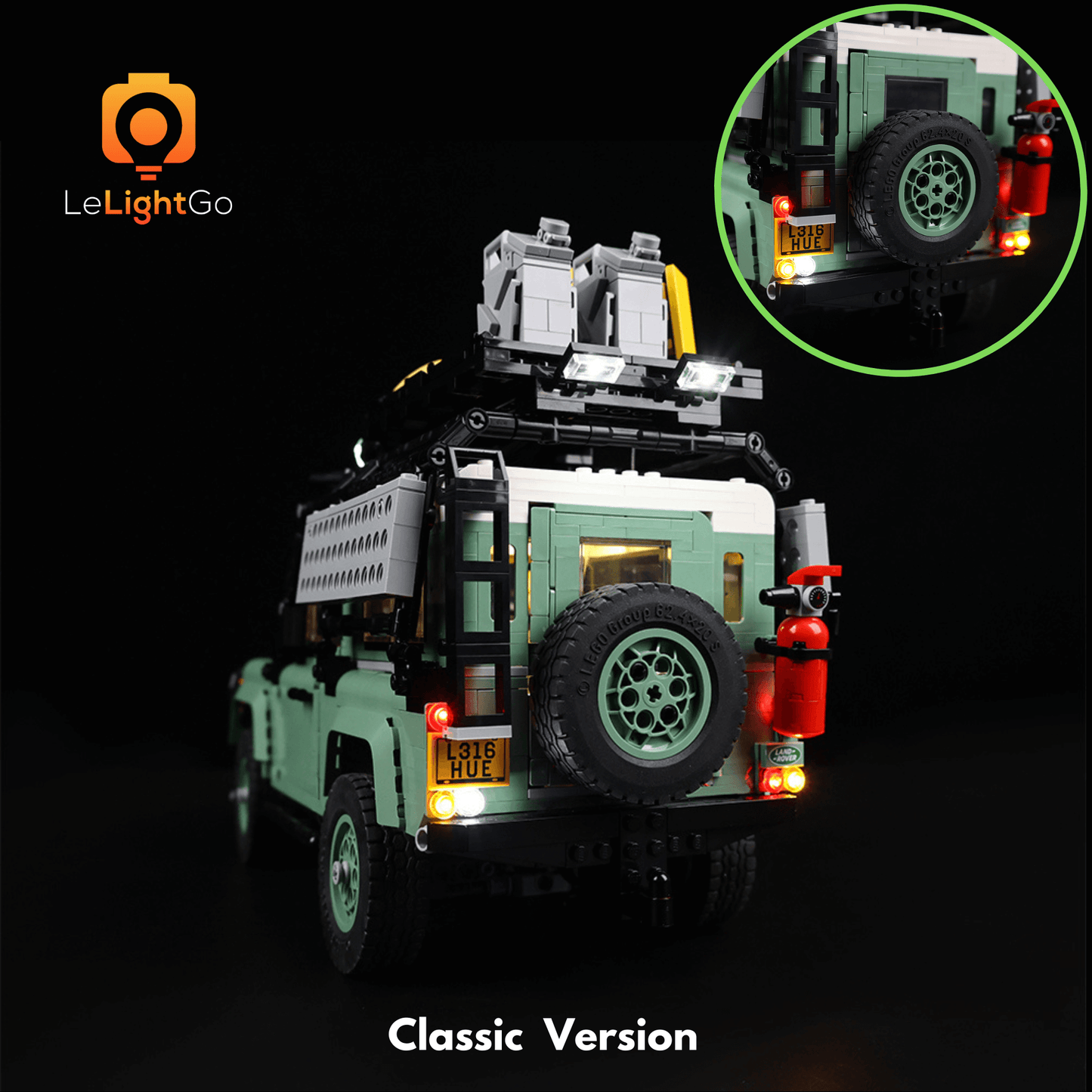 Light Kit For Land Rover Classic Defender 90 10317