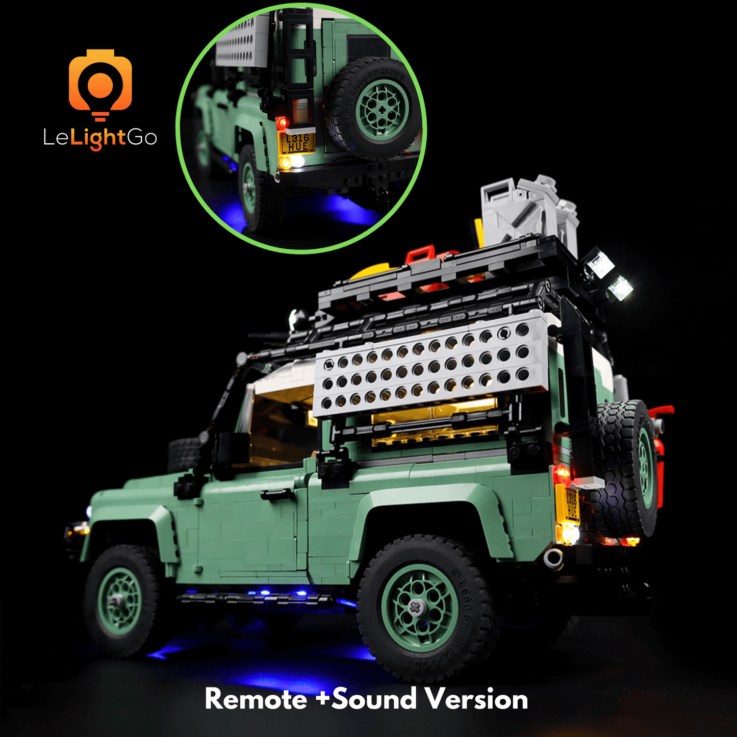 Light Kit For Land Rover Classic Defender 90 10317