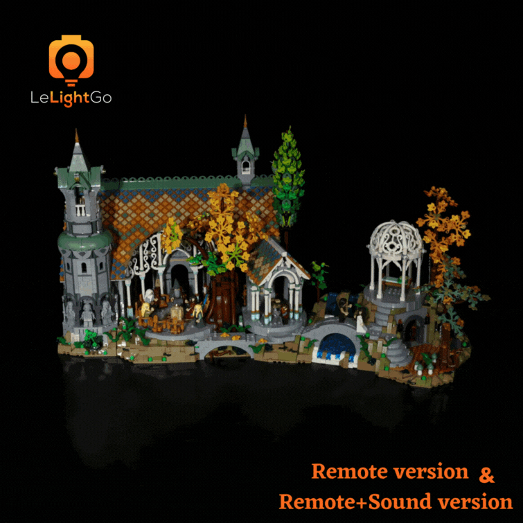 Light Kit For THE LORD OF THE RINGS: RIVENDELL 10316