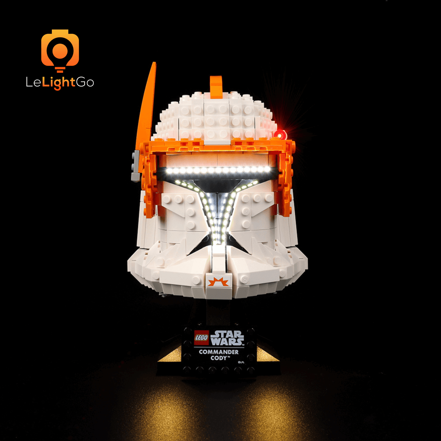 Light Kit For Clone Commander Cody Helmet 75350