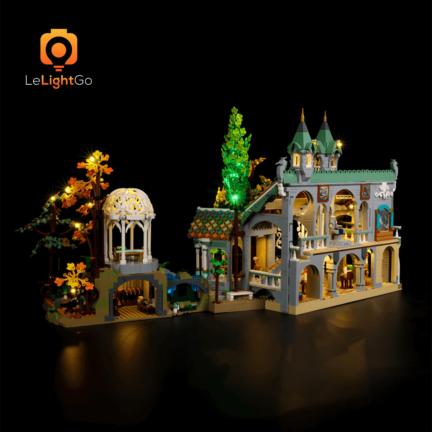 Light Kit For THE LORD OF THE RINGS: RIVENDELL 10316