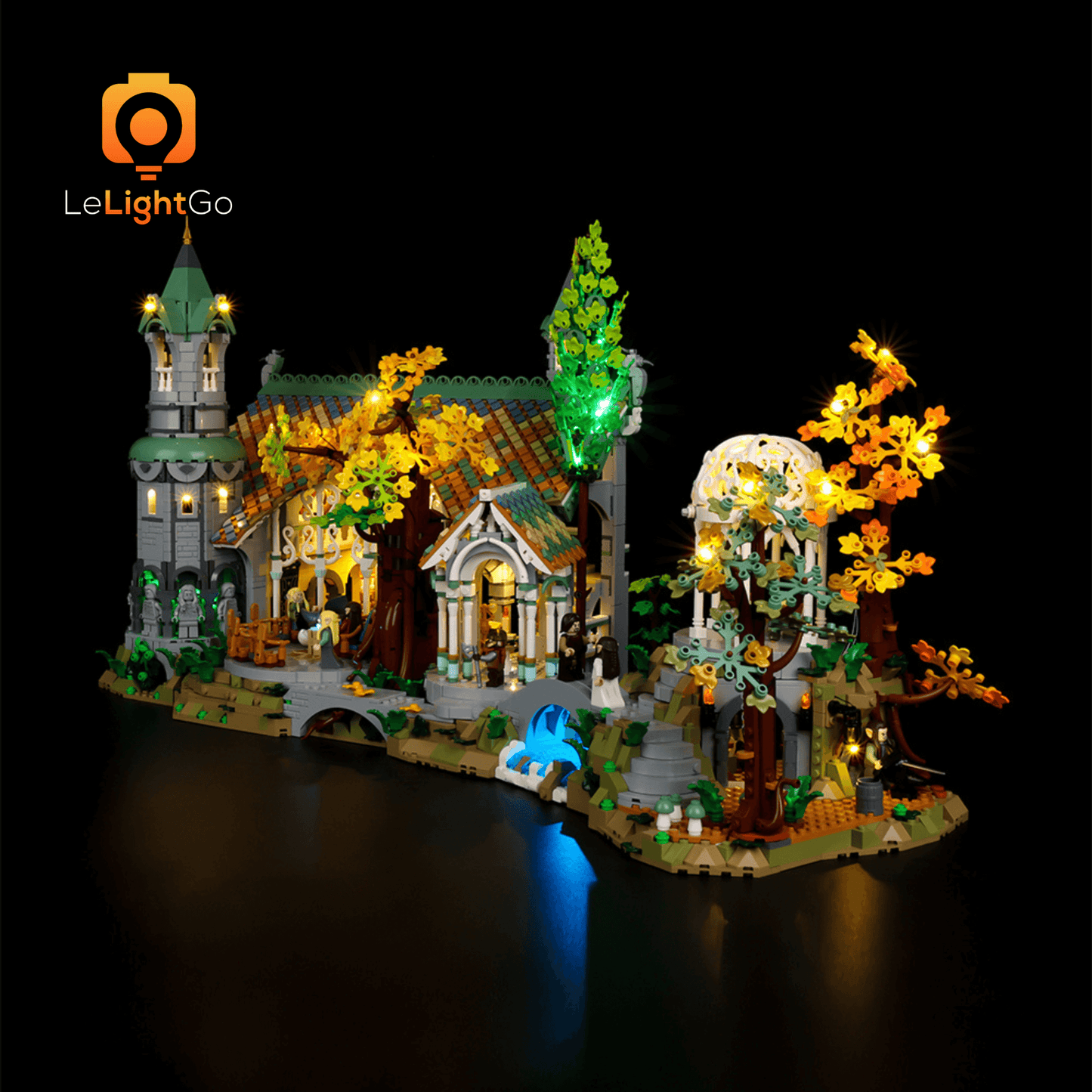 Light Kit For THE LORD OF THE RINGS: RIVENDELL 10316