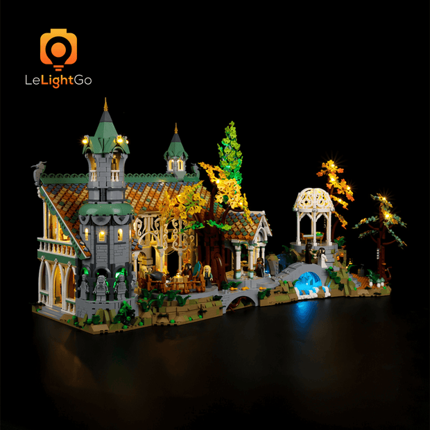 Light Kit For THE LORD OF THE RINGS: RIVENDELL 10316