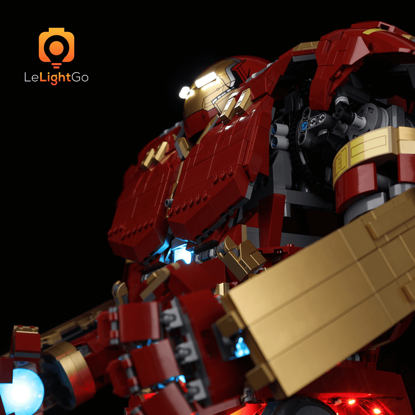 Light Kit For Hulkbuster 76210