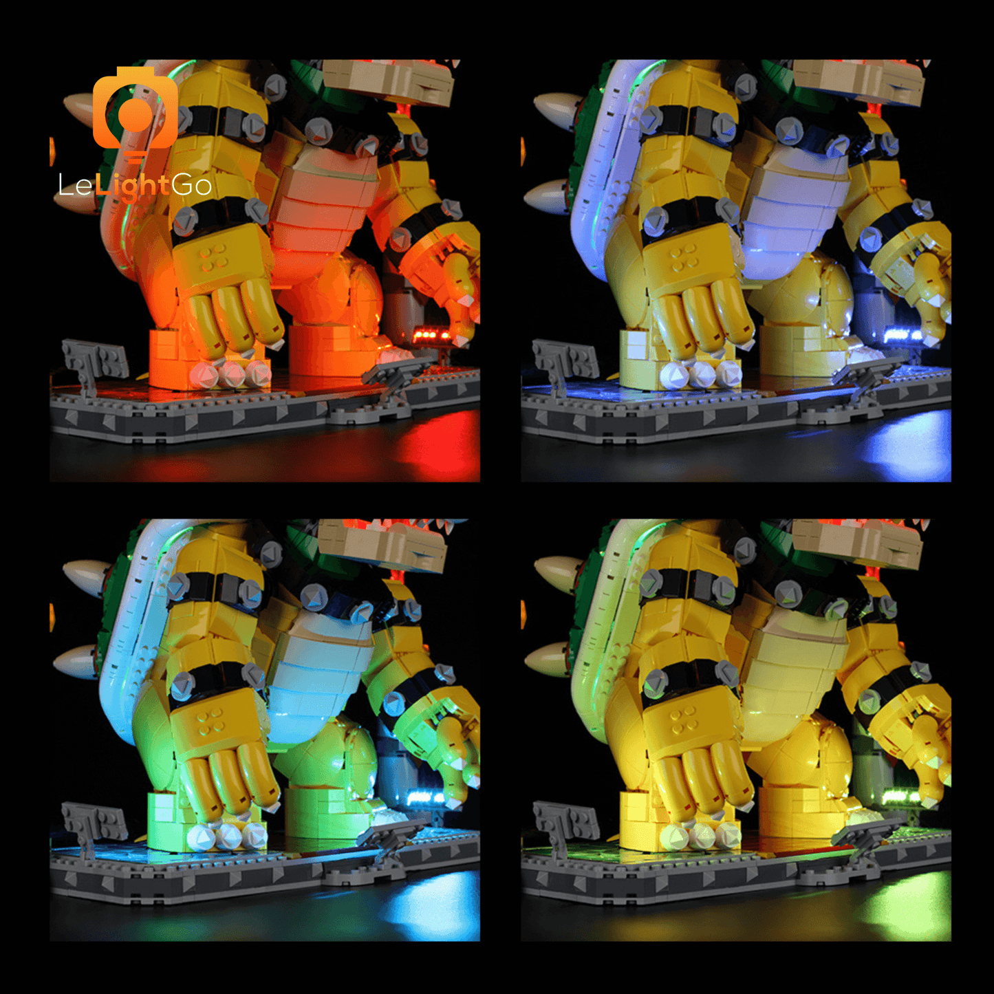 Light Kit For The Mighty Bowser 71411