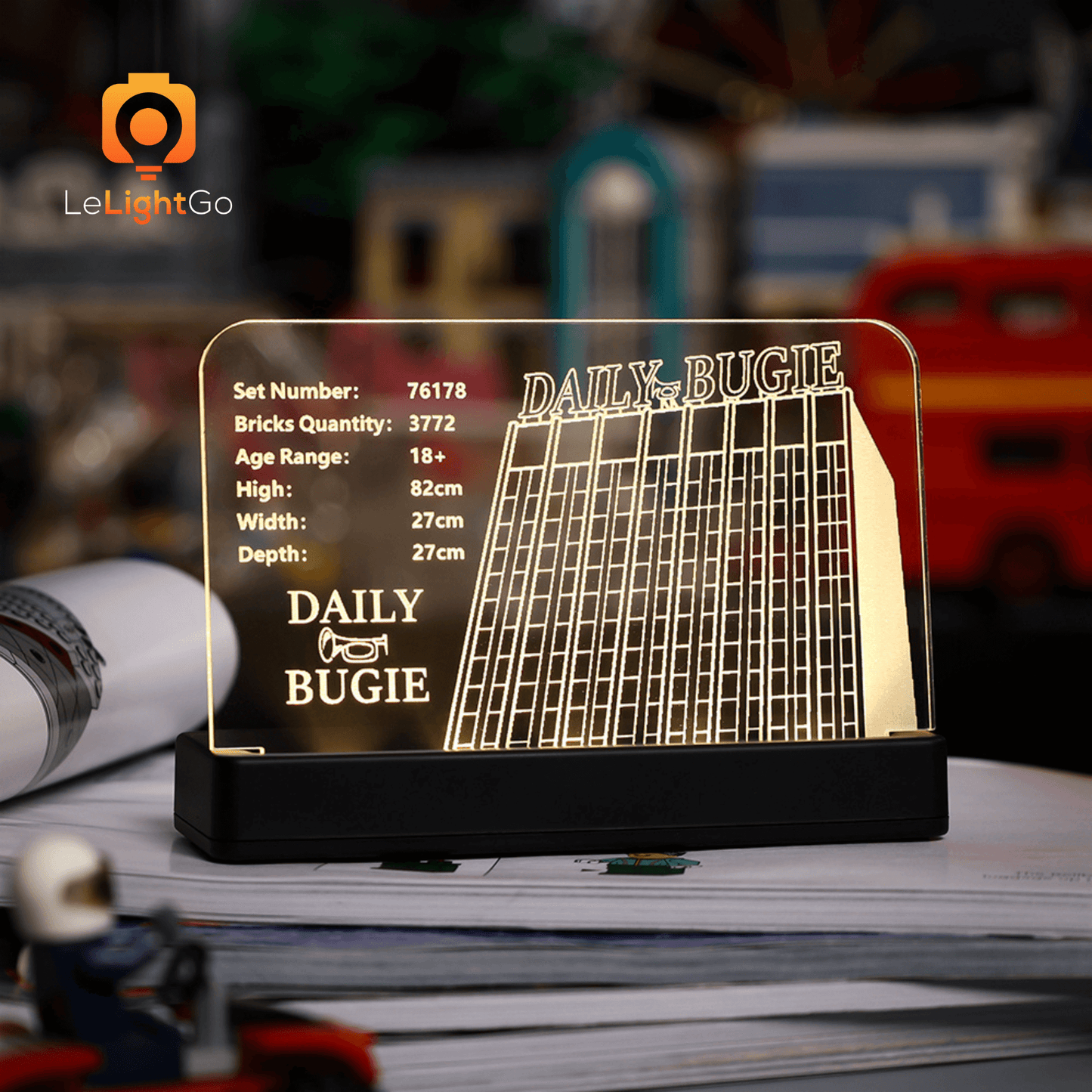 LED Nameplate for Daily Bugle 76178