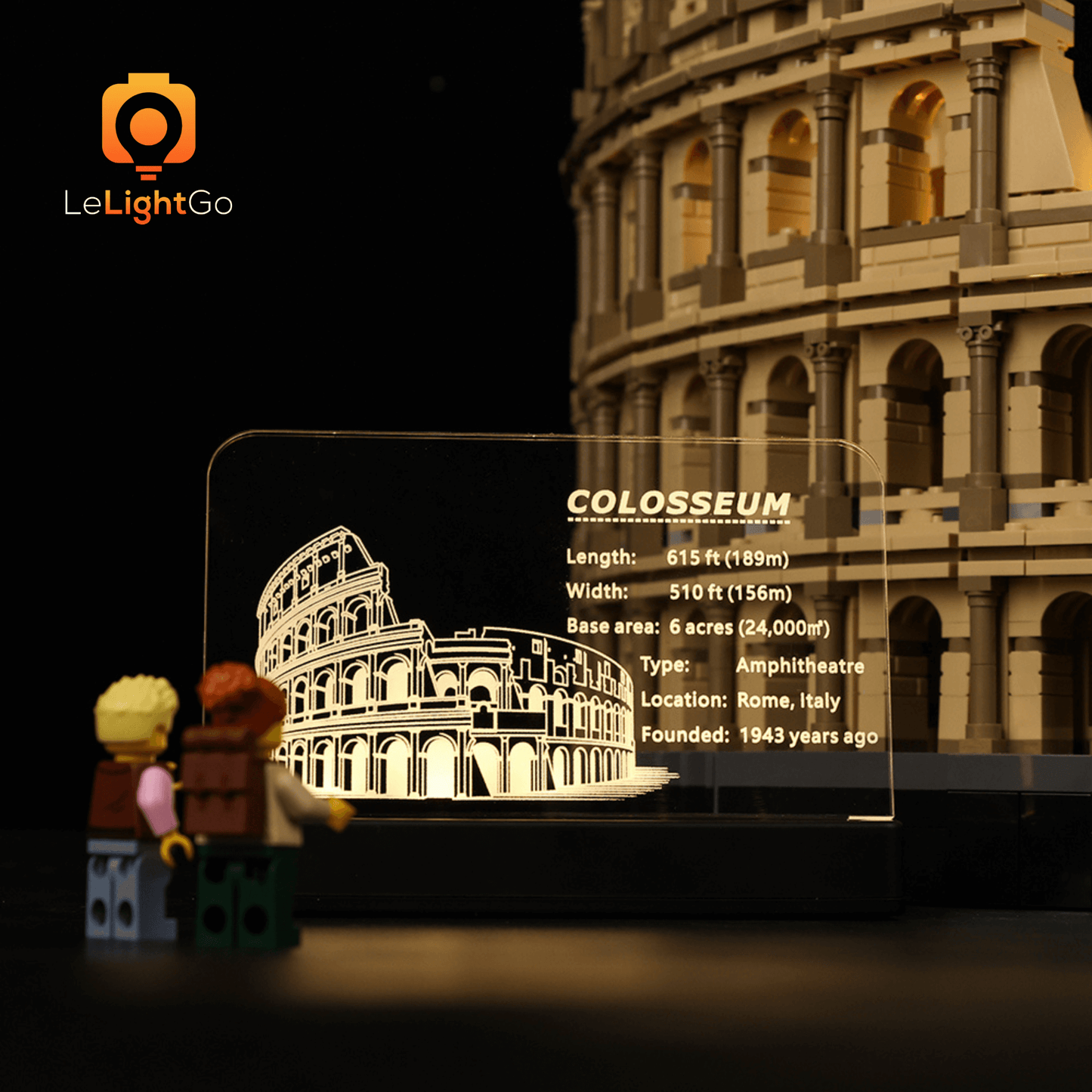 LED Nameplate for Colosseum 10276