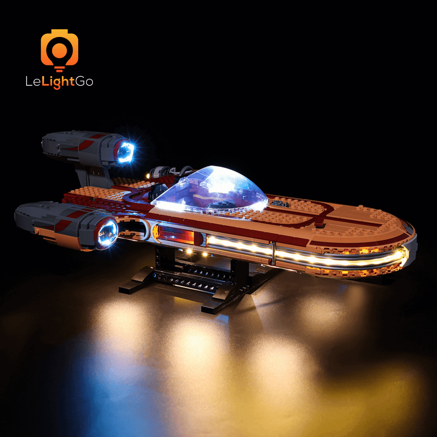 Light Kit For Luke Skywalker’s Landspeeder 75341