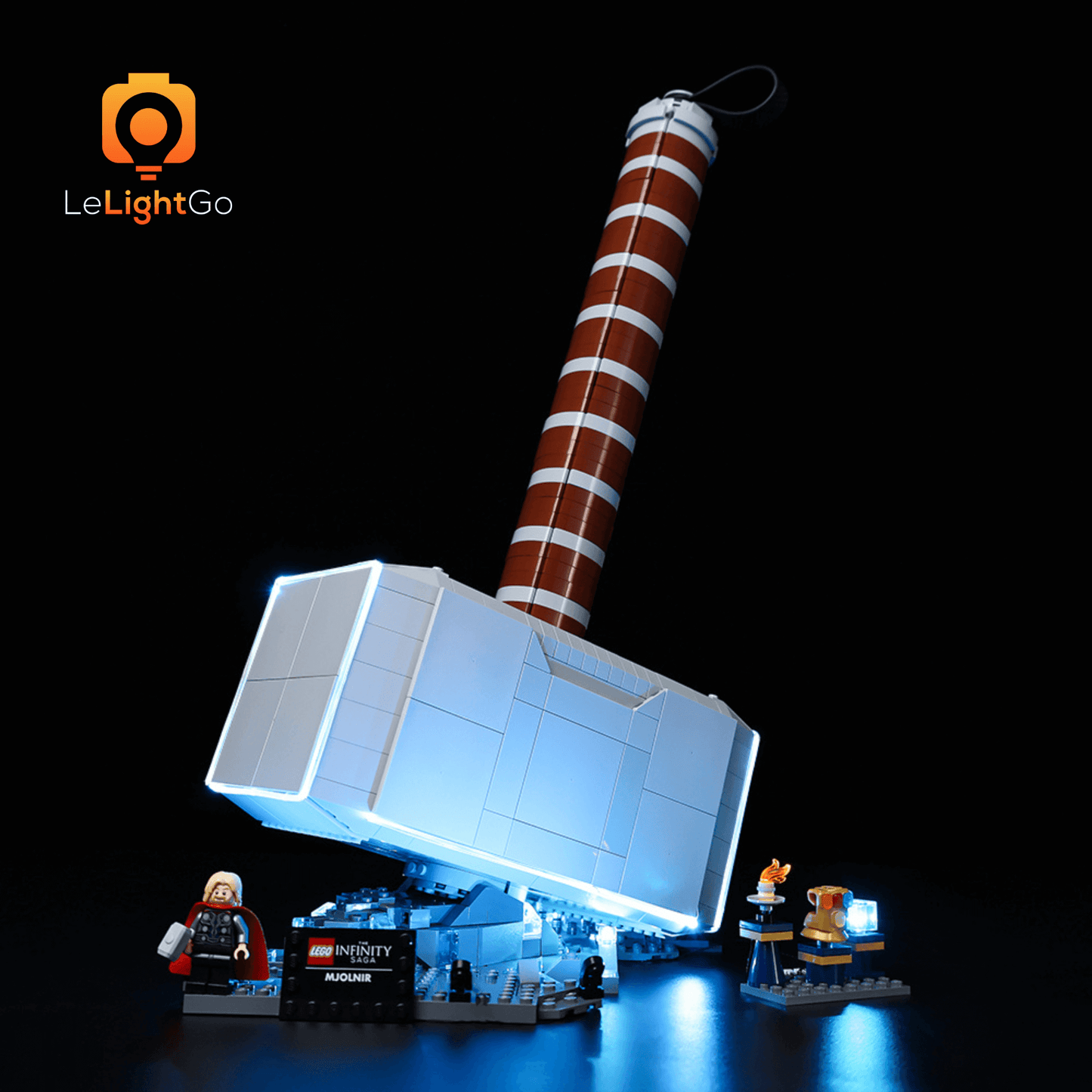 Light Kit For Thor's Hammer 76209