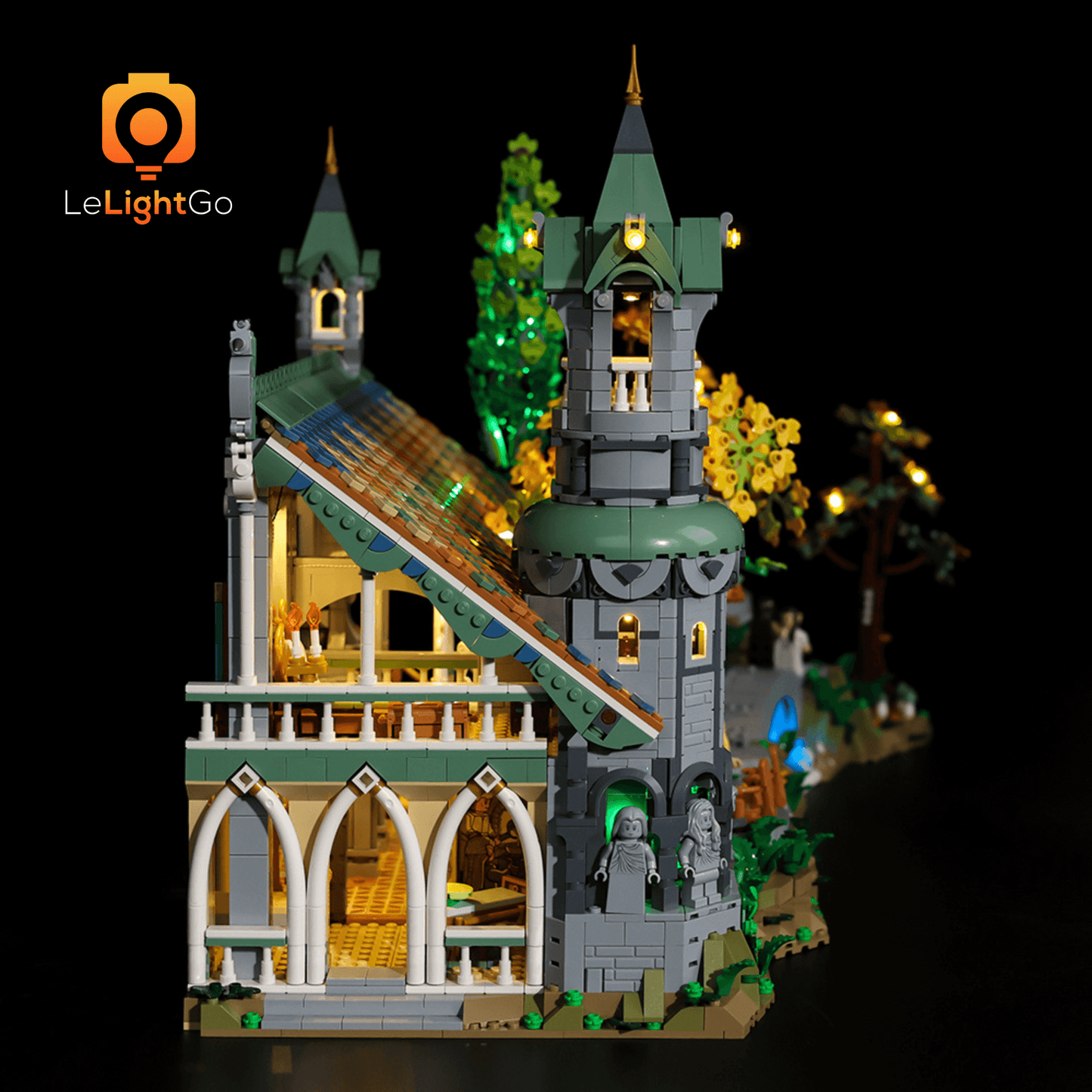 Light Kit For THE LORD OF THE RINGS: RIVENDELL 10316