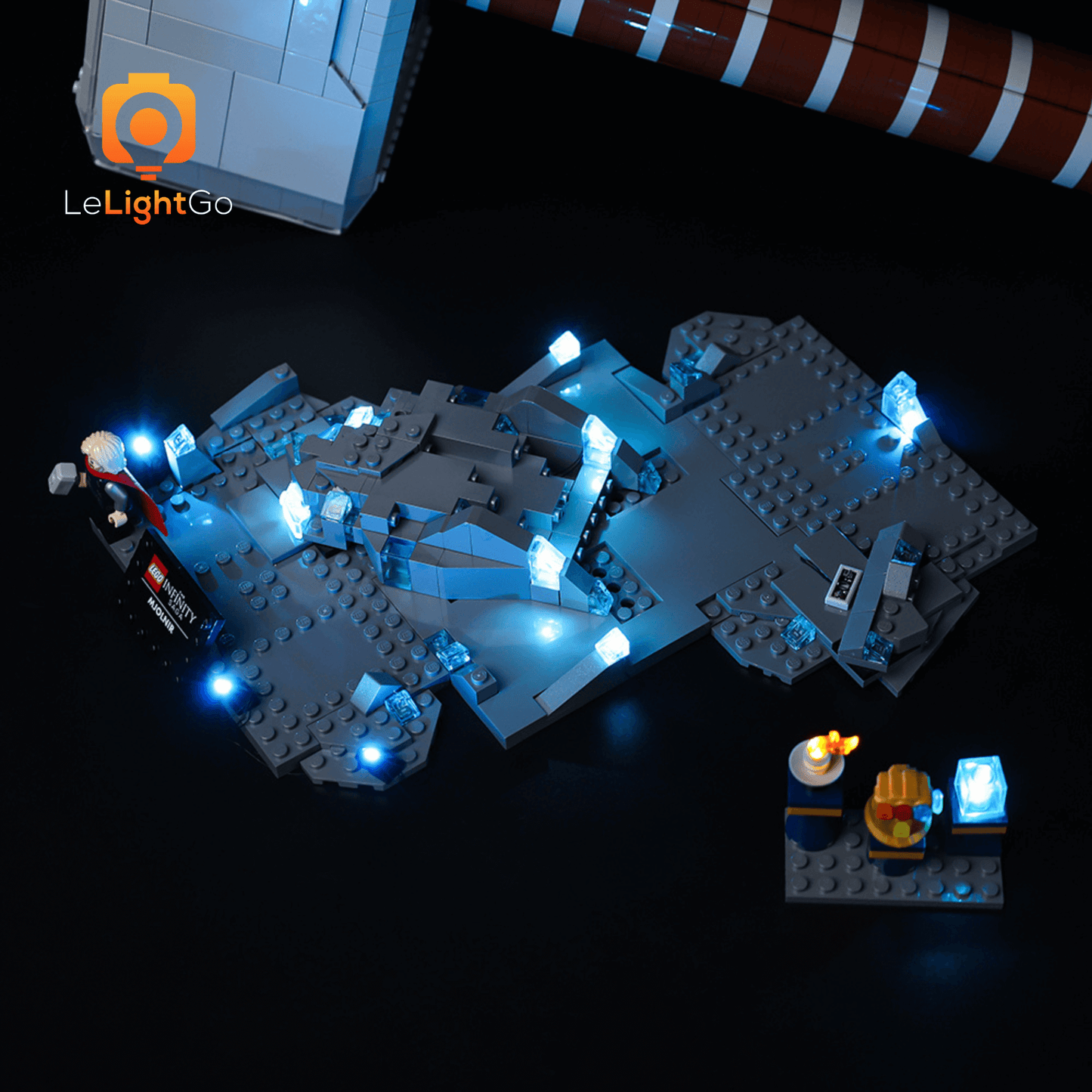 Light Kit For Thor's Hammer 76209