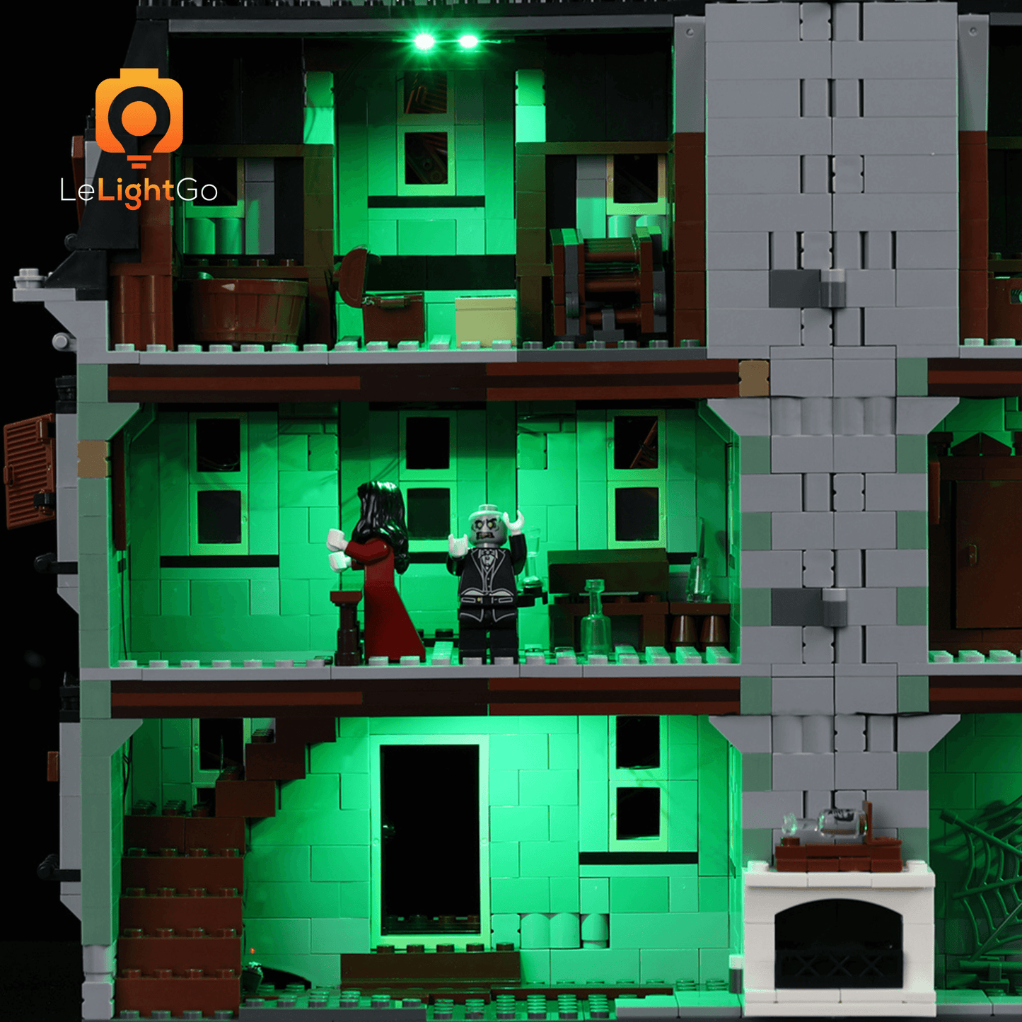 LIGHT KIT FOR MONSTER FIGHTERS HAUNTED HOUSE 10228