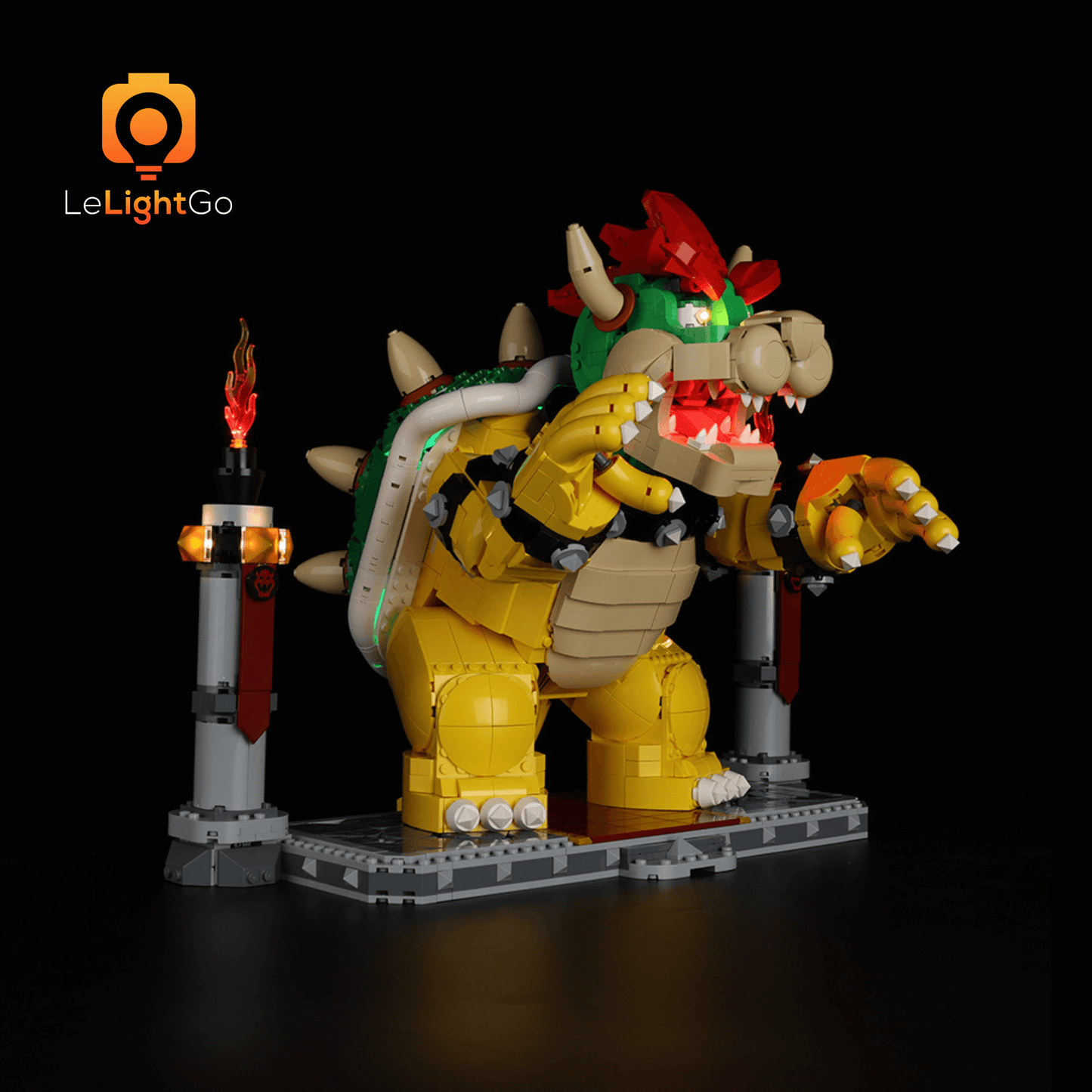 Light Kit For The Mighty Bowser 71411