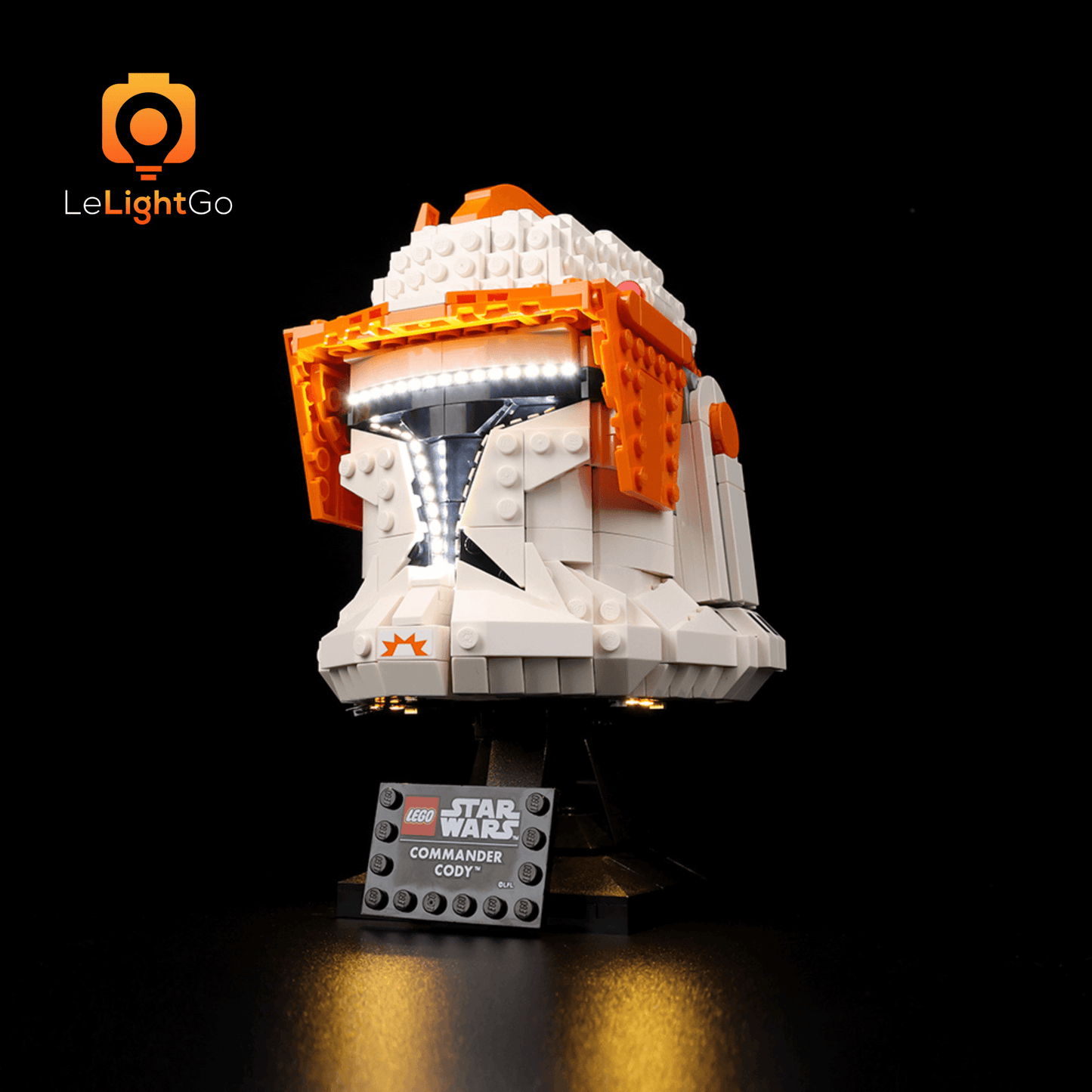 Light Kit For Clone Commander Cody Helmet 75350