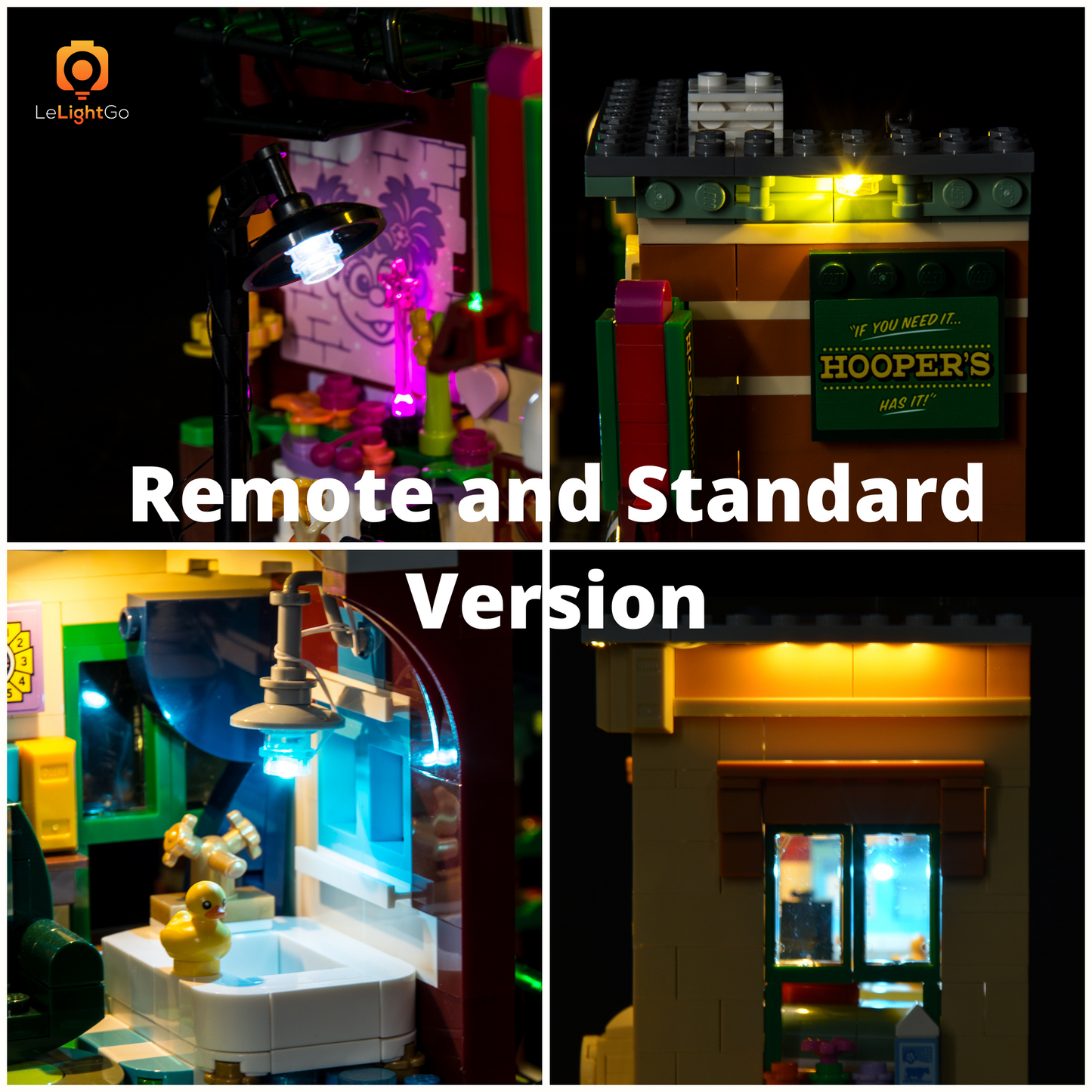 Light Kit For 123 Sesame Street 21324