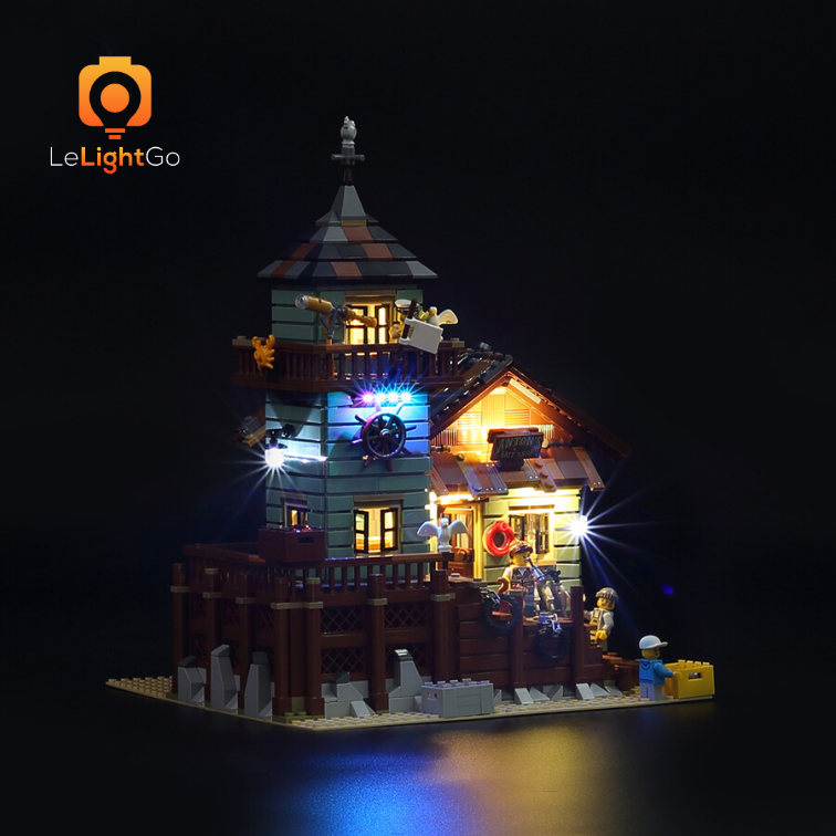 Light Kit For Old Fishing Store 21310