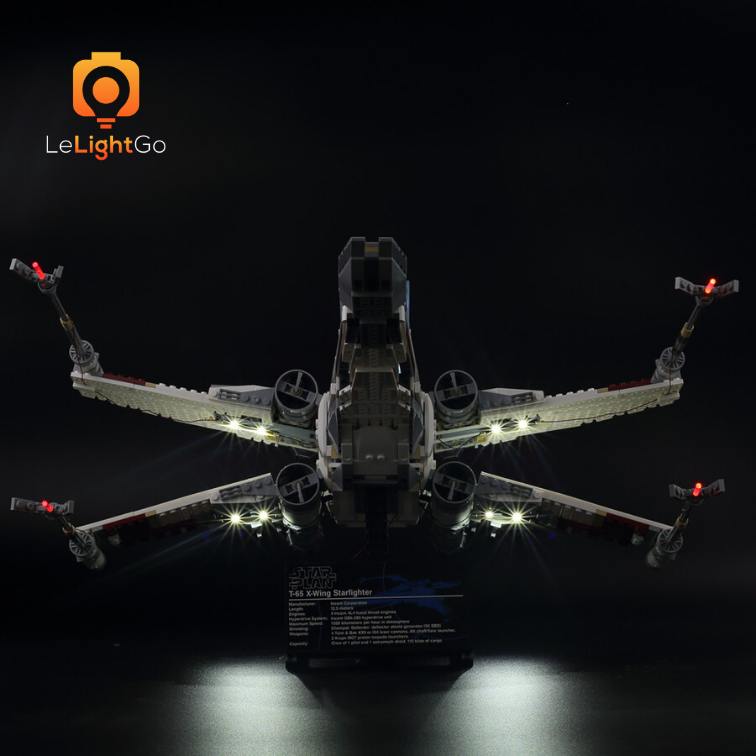 LIGHT KIT FOR STAR WARS RED FIVE X-WING STARFIGHTER 10240