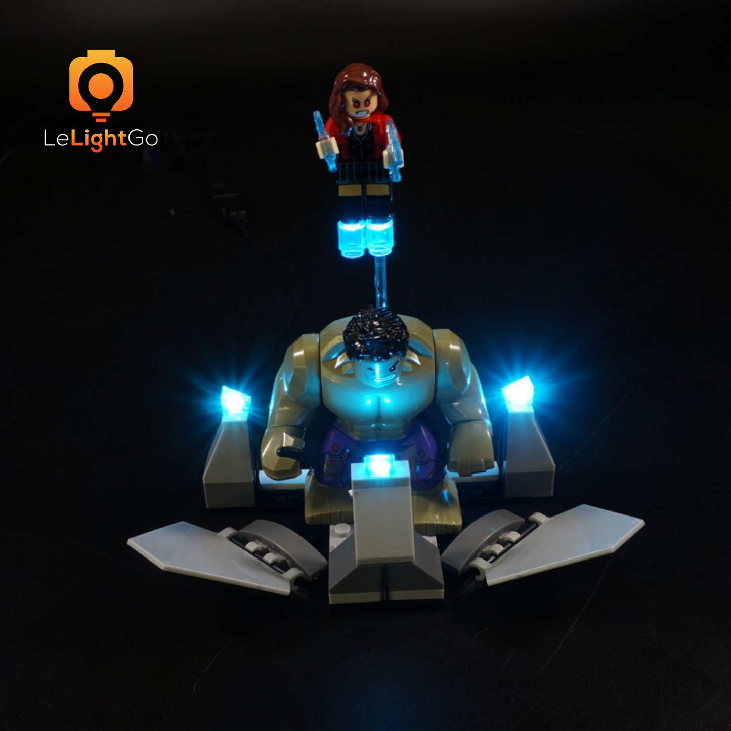 Light Kit For The Hulk Buster Smash 76031