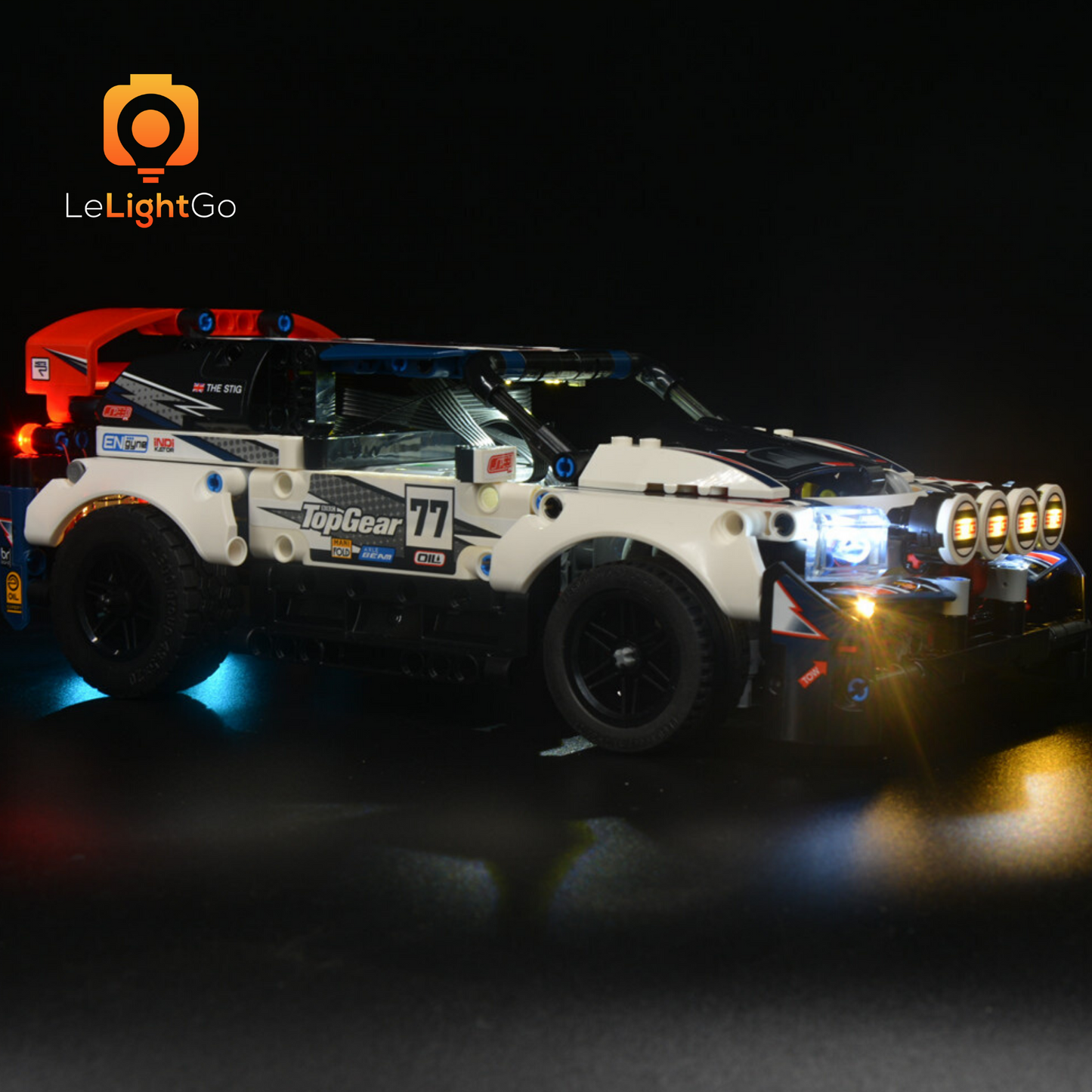 Light Kit For App-Controlled Top Gear Rally Car 42109