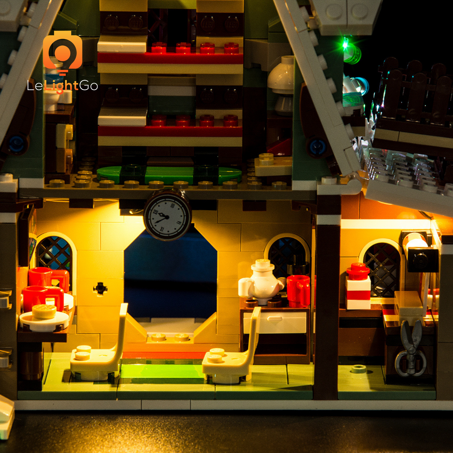 Light Kit For Elf Club House 10275