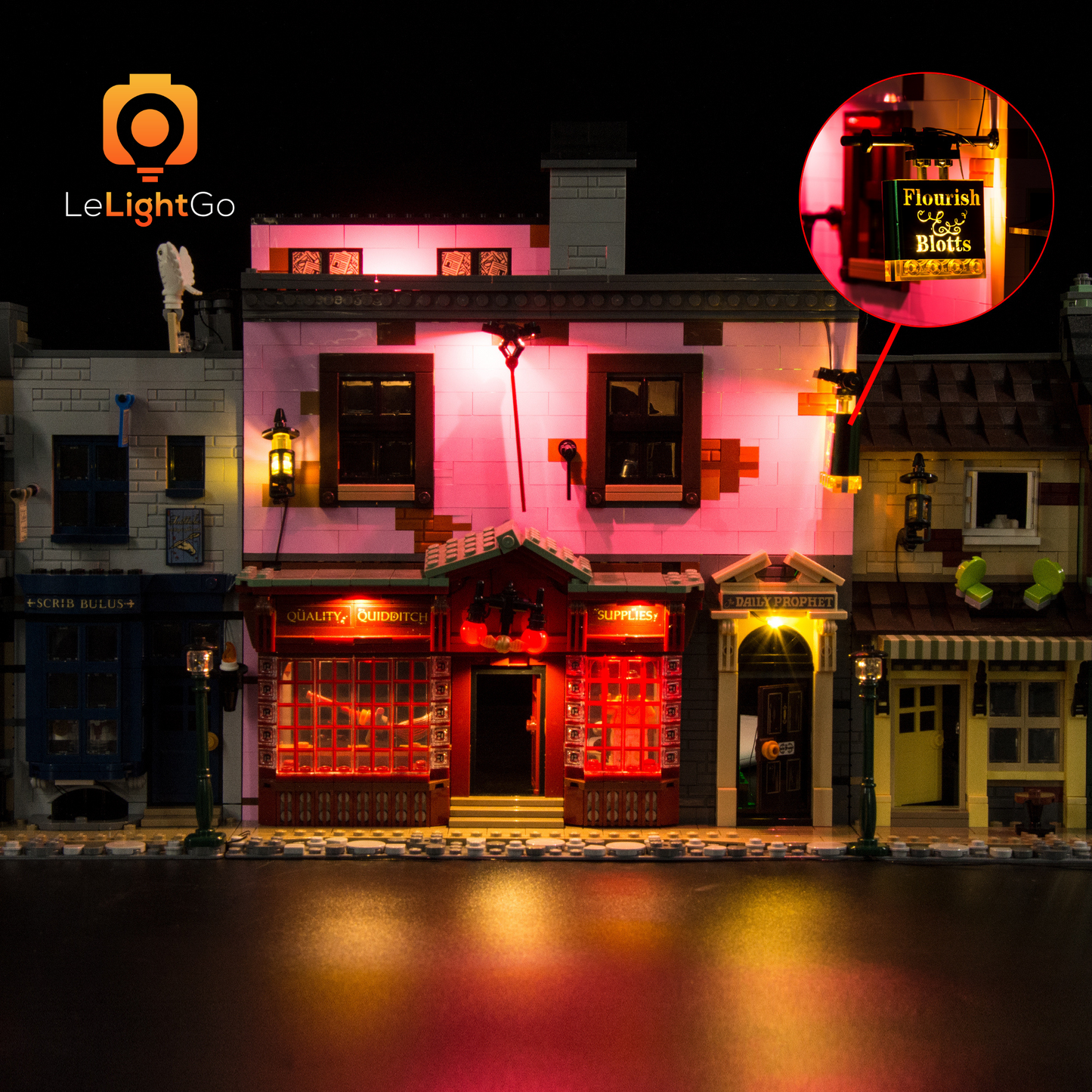 Light Kit For Diagon Alley 75978