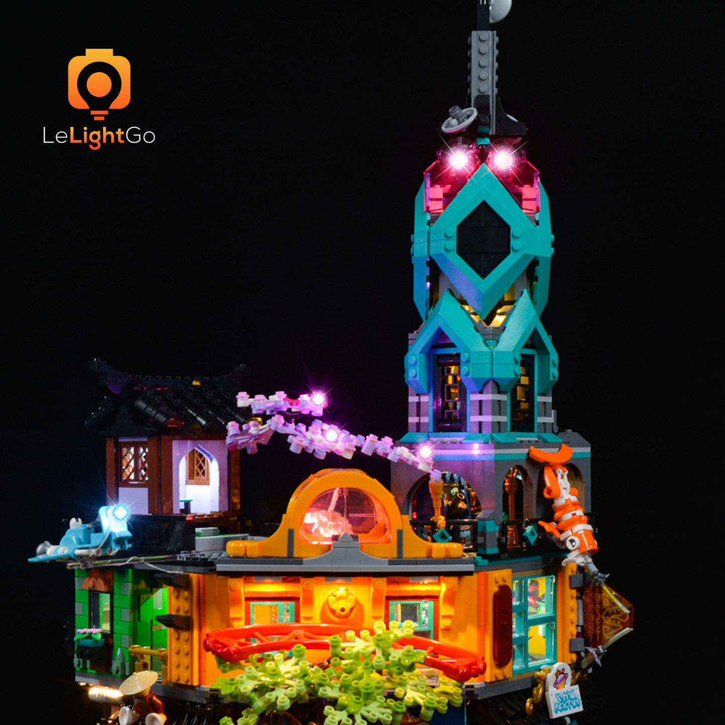 Light Kit For NINJAGO City Gardens 71741