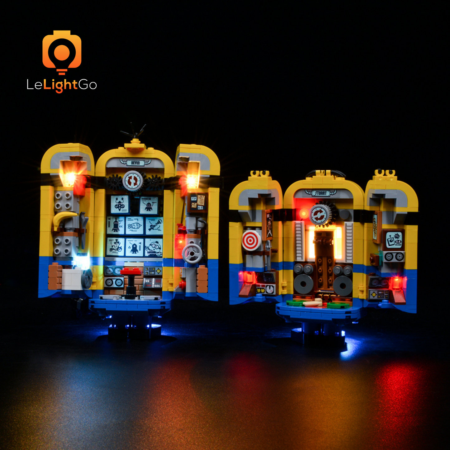 Light Kit For Brick-built Minions and their Lair 75551