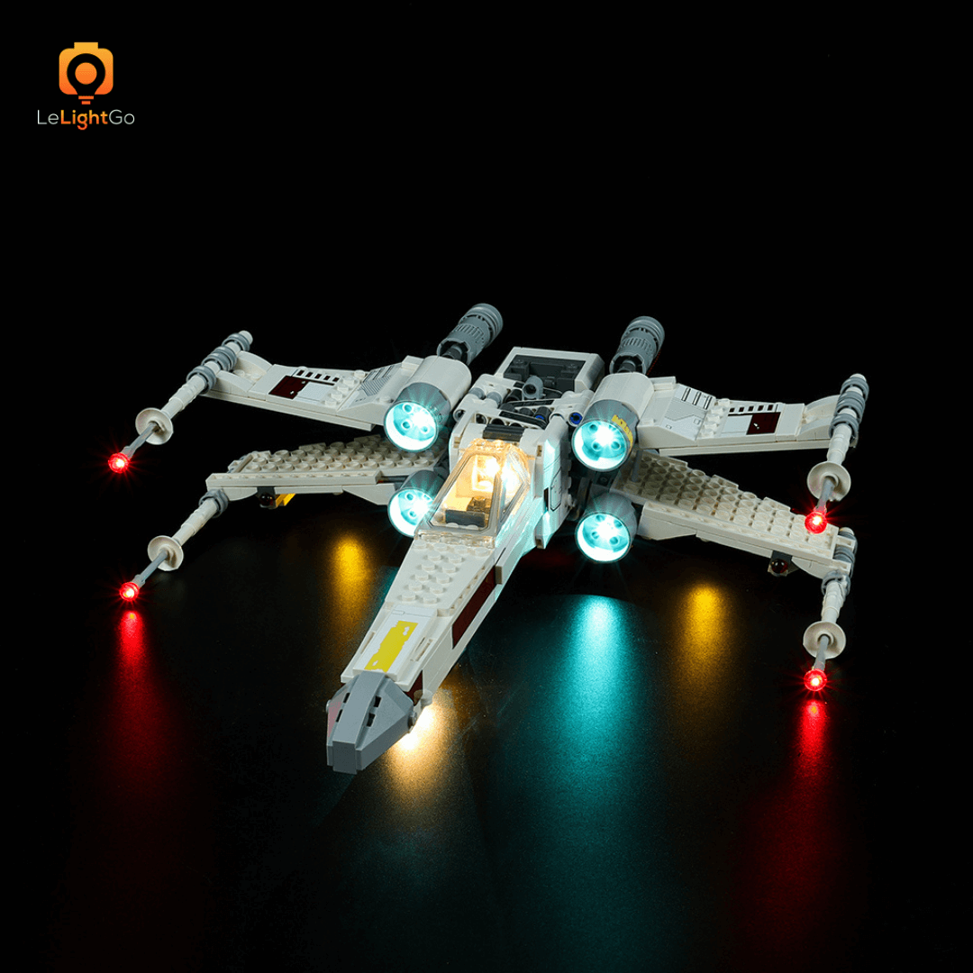 Light Kit For Luke Skywalker’s X-Wing Fighter 75301