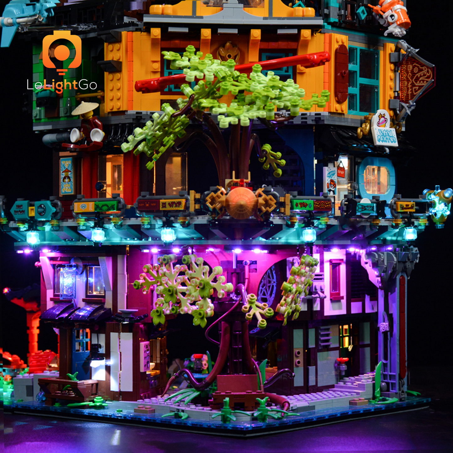 Light Kit For NINJAGO City Gardens 71741