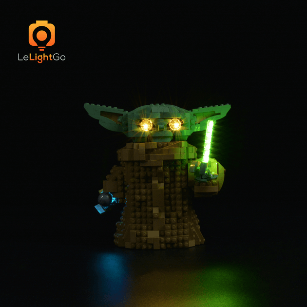 Lego yoda best sale led light