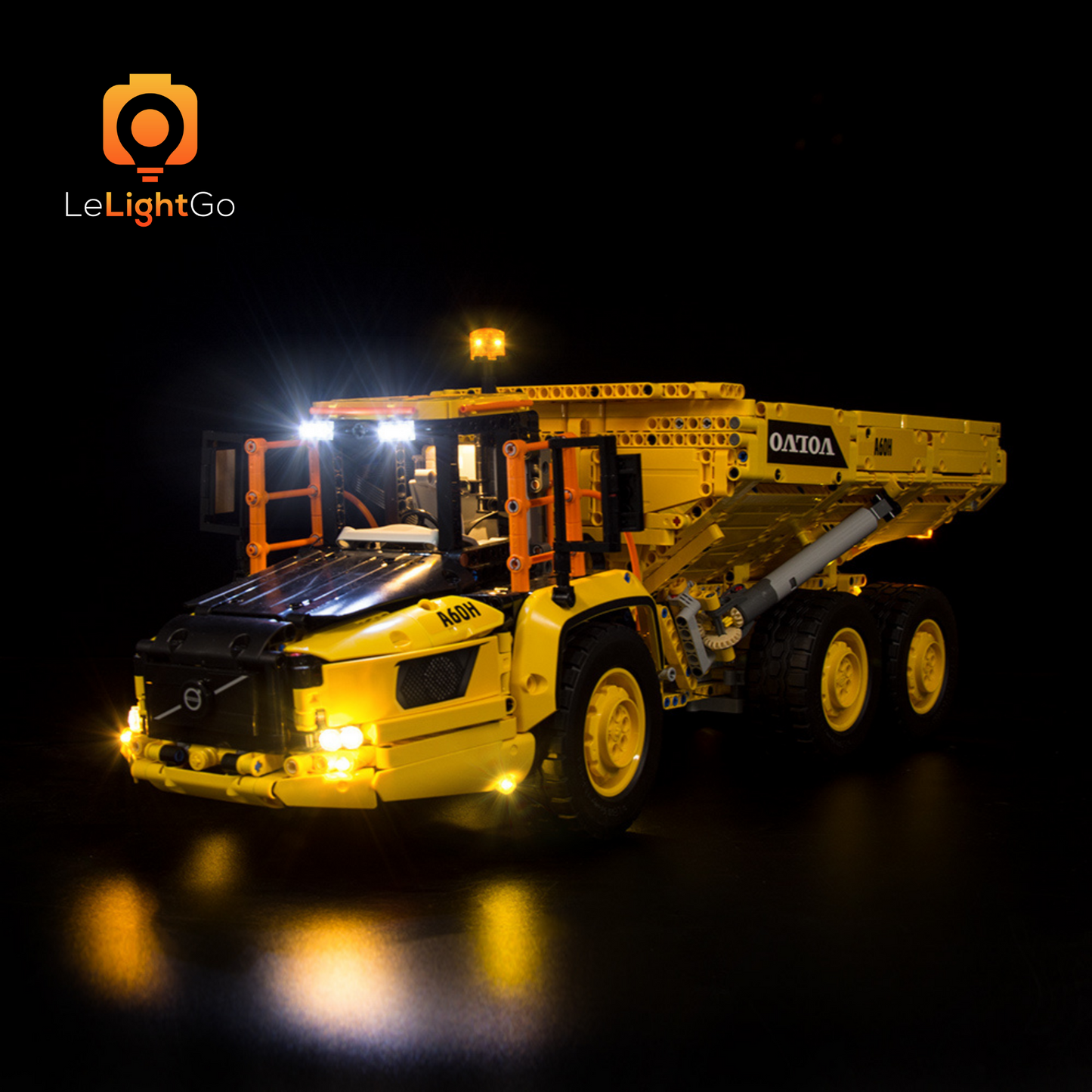 Light Kit For 6x6 Volvo Articulated Hauler 42114