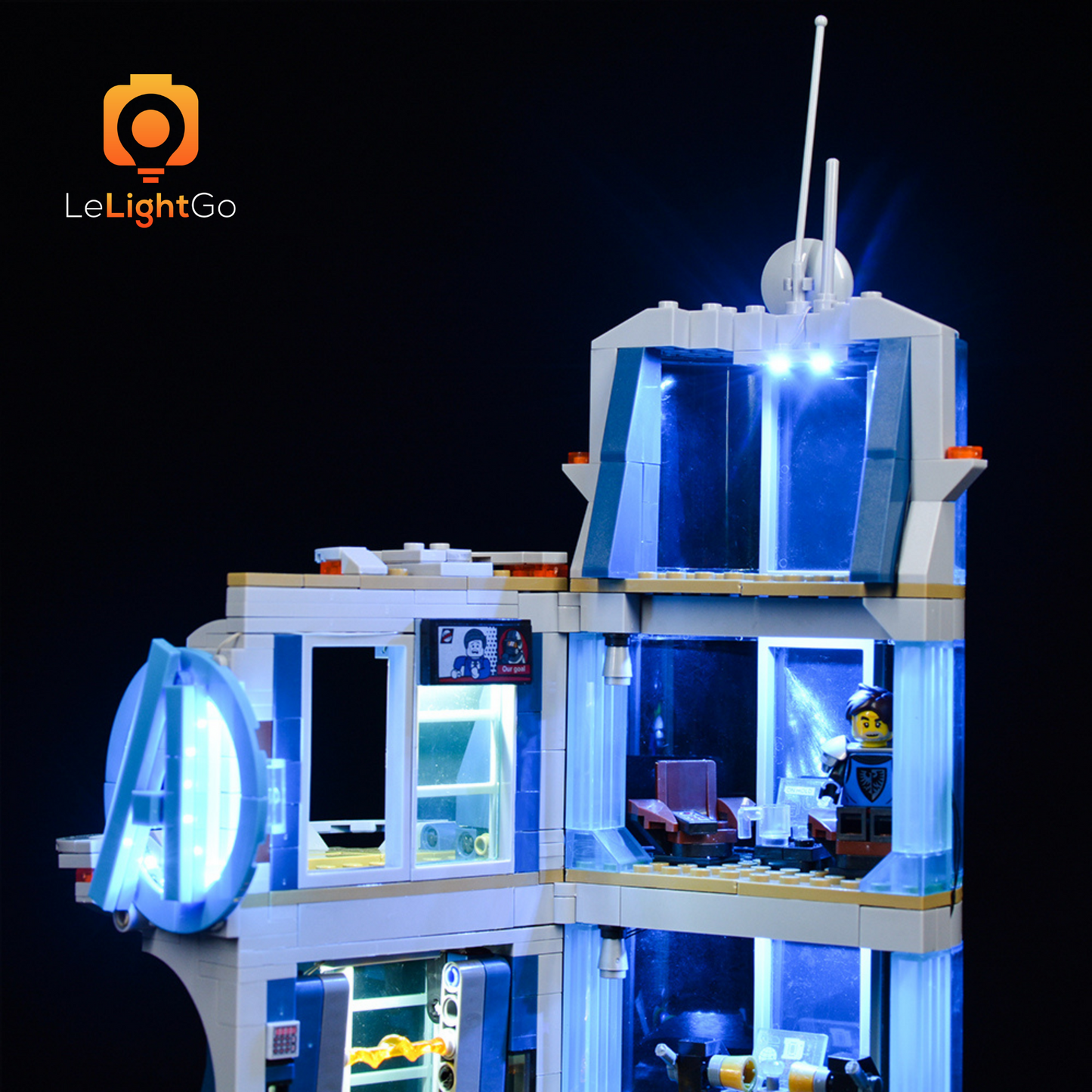 Light Kit For Avengers Tower Battle 76166