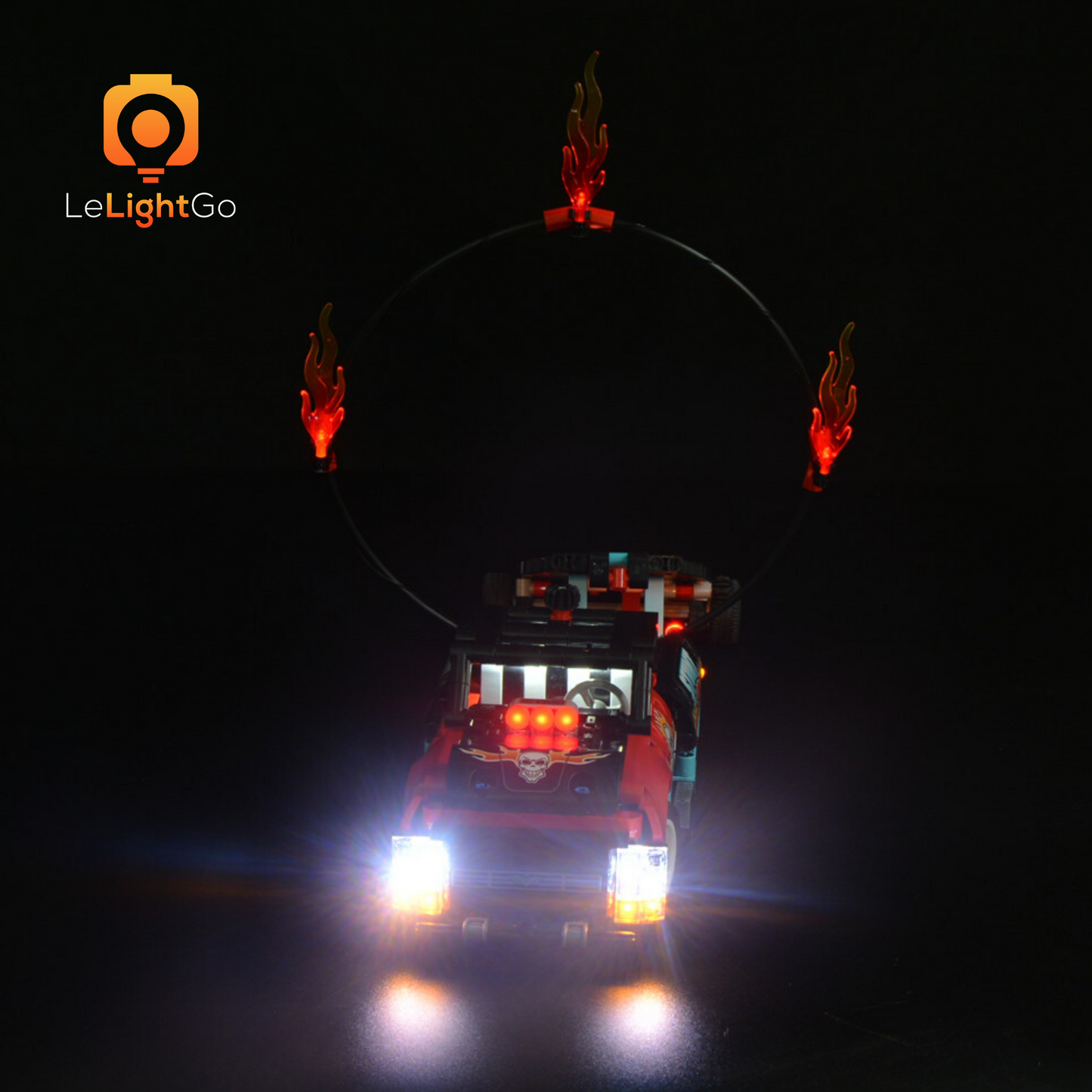 Light Kit For Stunt Show Truck & Bike 42106