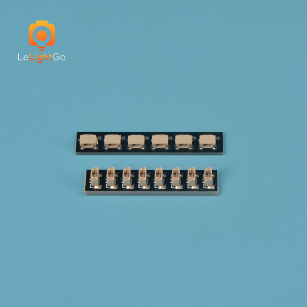 LeLightGo DIY 0.8 mm 2 pin Socket Boards