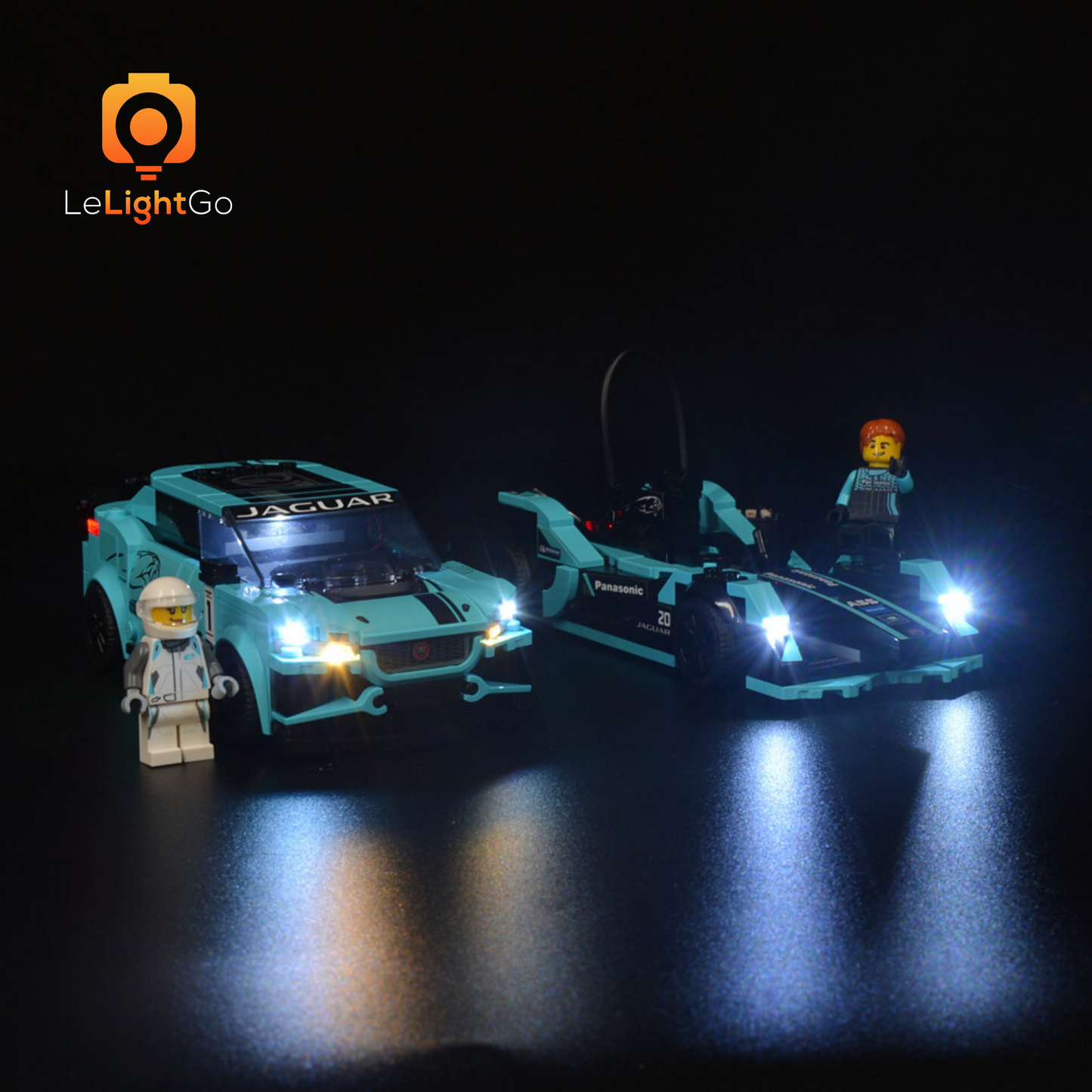 Light Kit For Formula E Panasonic Jaguar Racing GEN2 car & Jaguar I-PACE eTROPHY 76898