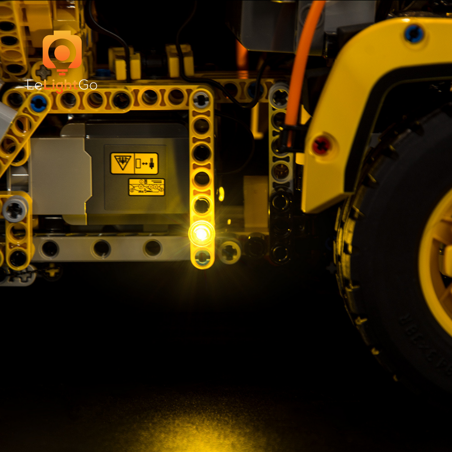 Light Kit For 6x6 Volvo Articulated Hauler 42114