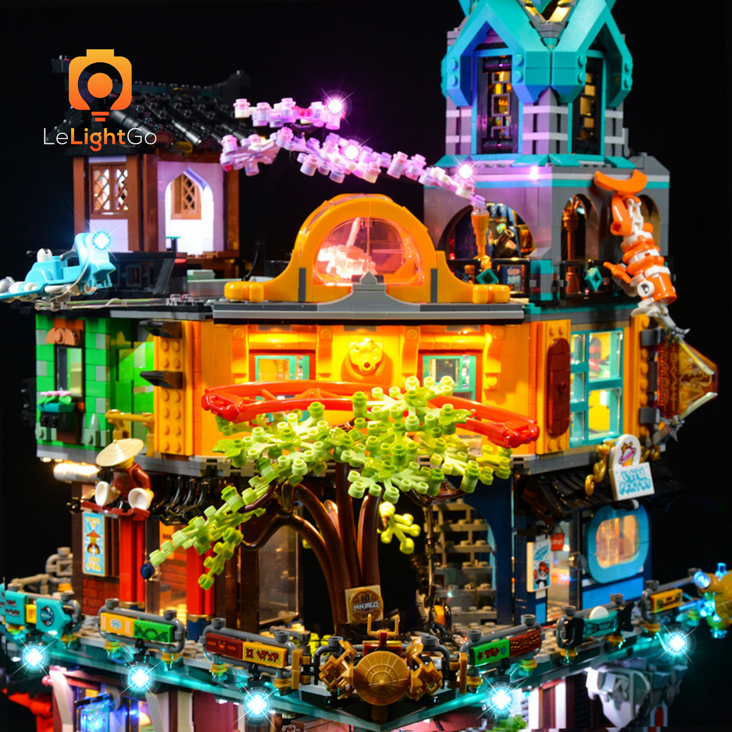 Light Kit For NINJAGO City Gardens 71741