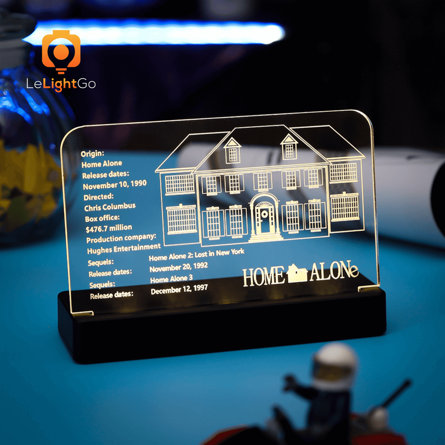 LED Nameplate for Home Alone 21330