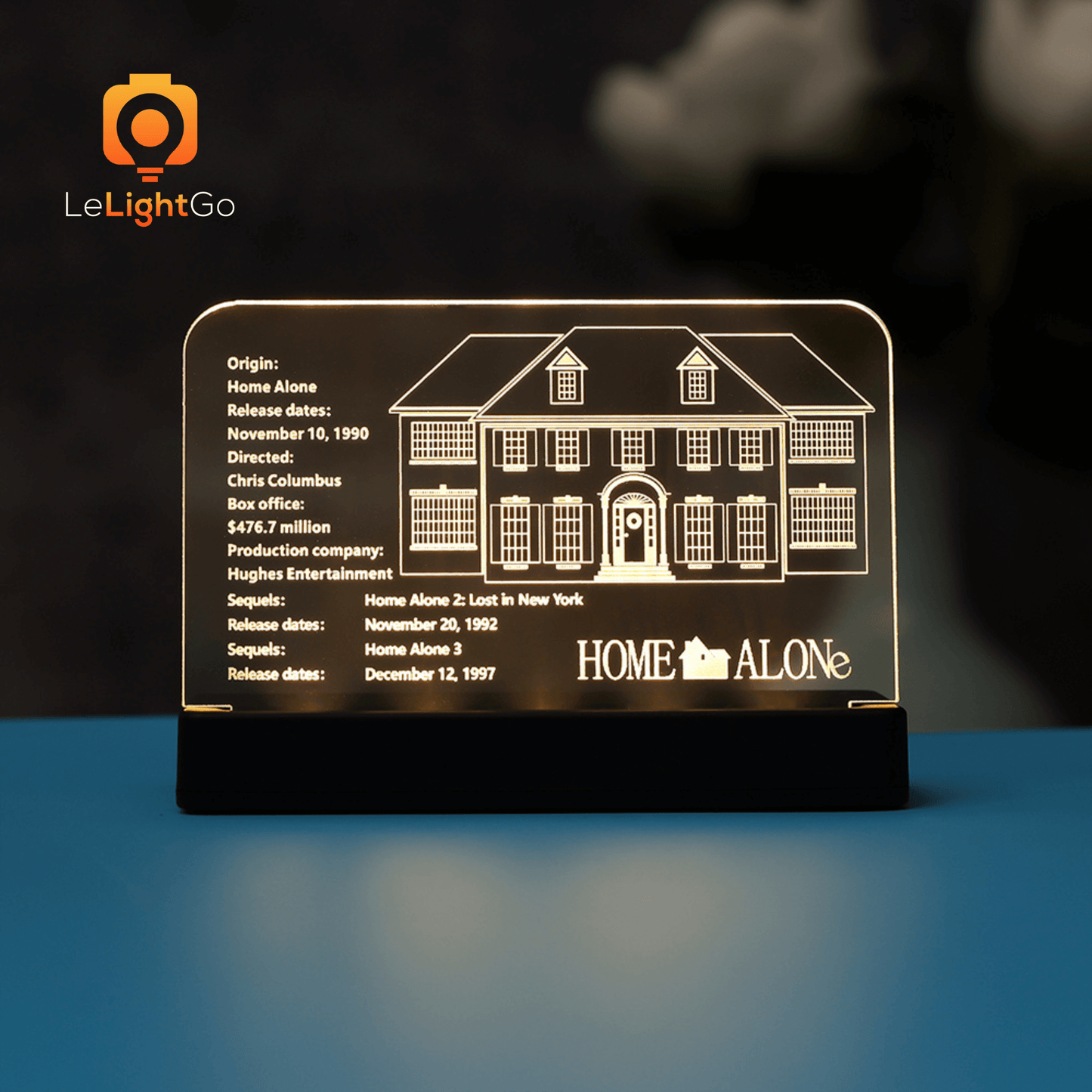 LED Nameplate for Home Alone 21330