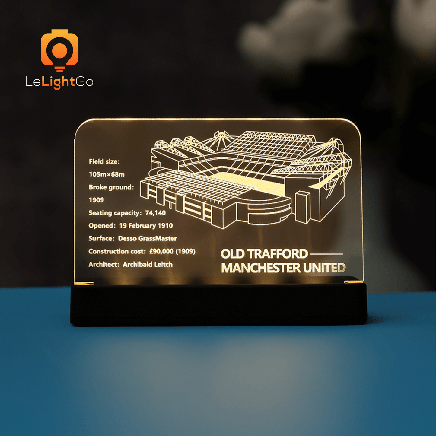 LED Nameplate for Old Trafford - Manchester United 10272