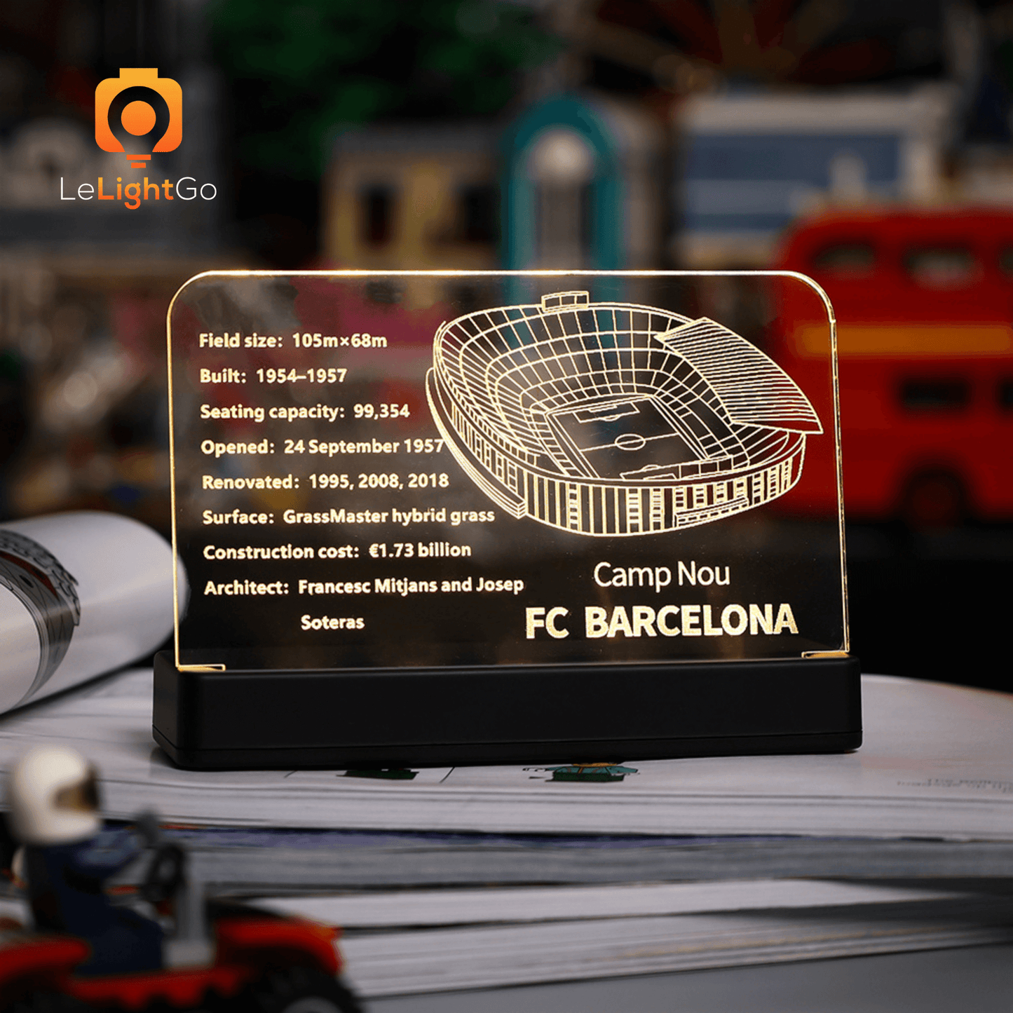 LED Nameplate for Camp Nou – FC Barcelona 10284
