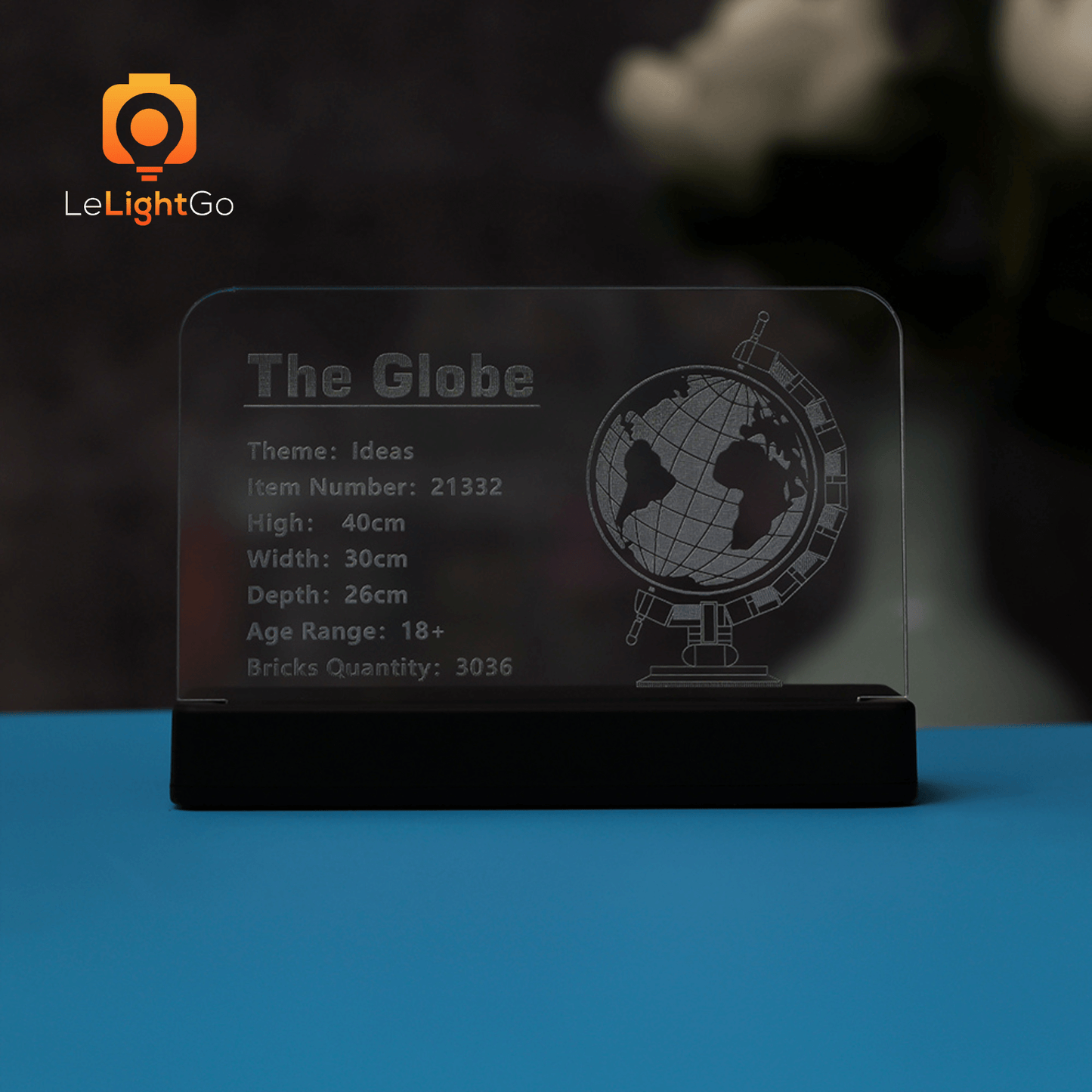 LED Nameplate for The Globe 21332