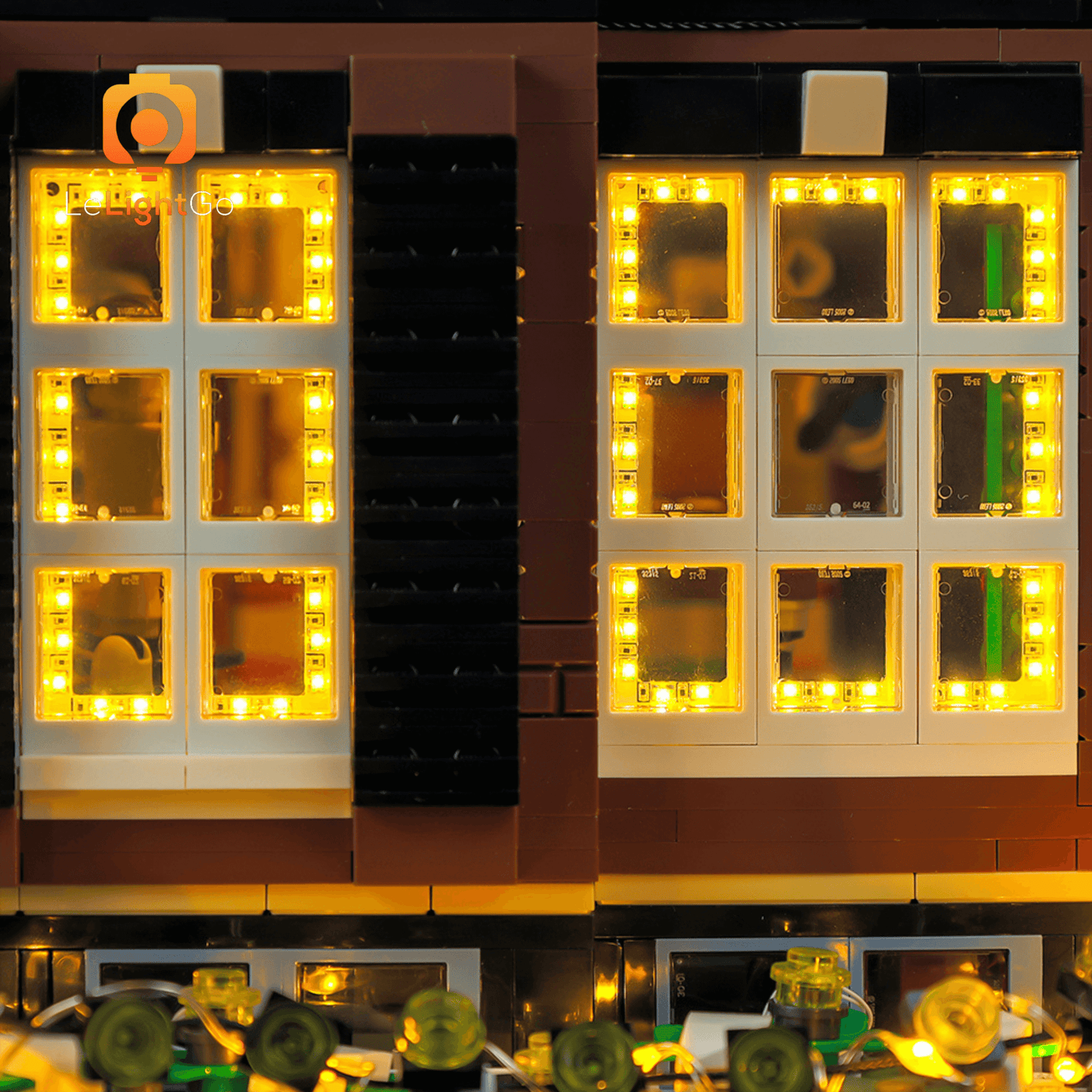 Light Kit for Home Alone 21330 (Christmas Edition)