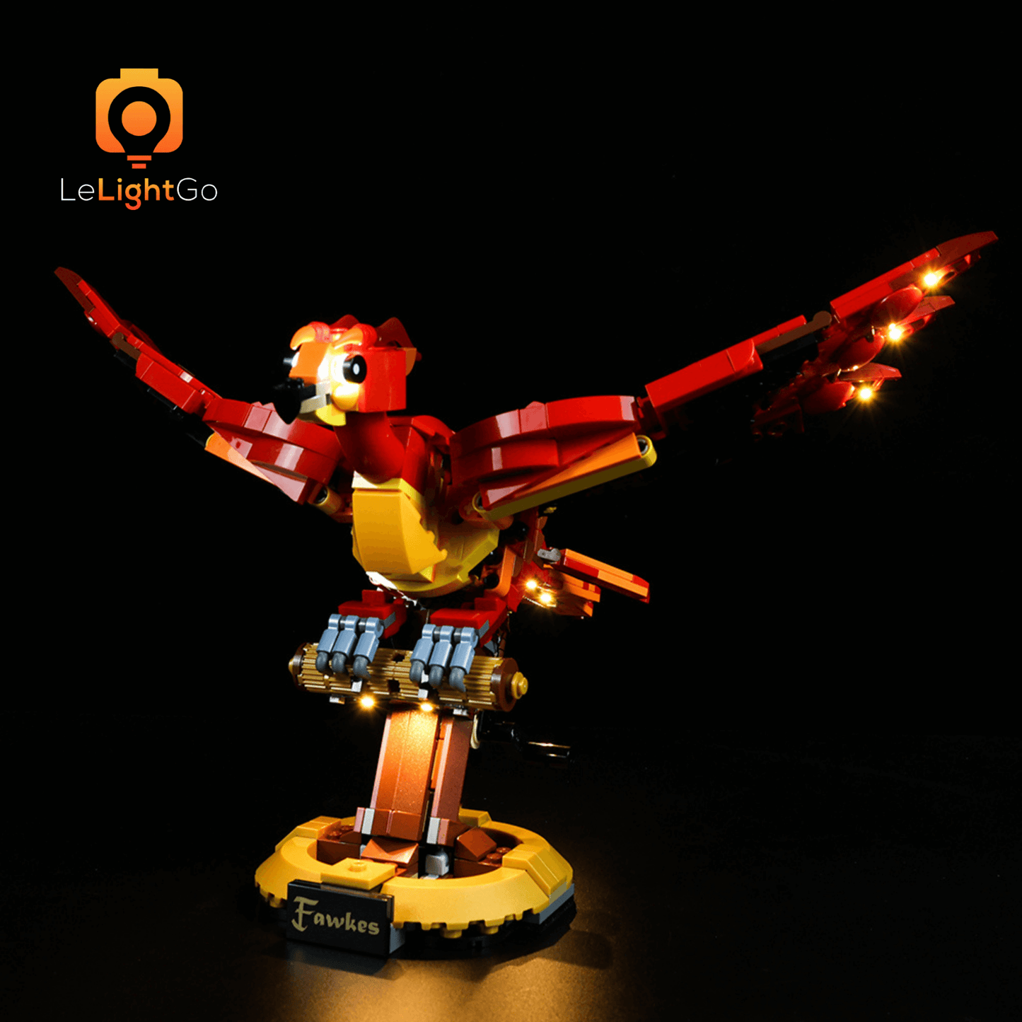 Light Kit For Fawkes, Dumbledore's Phoenix 76394