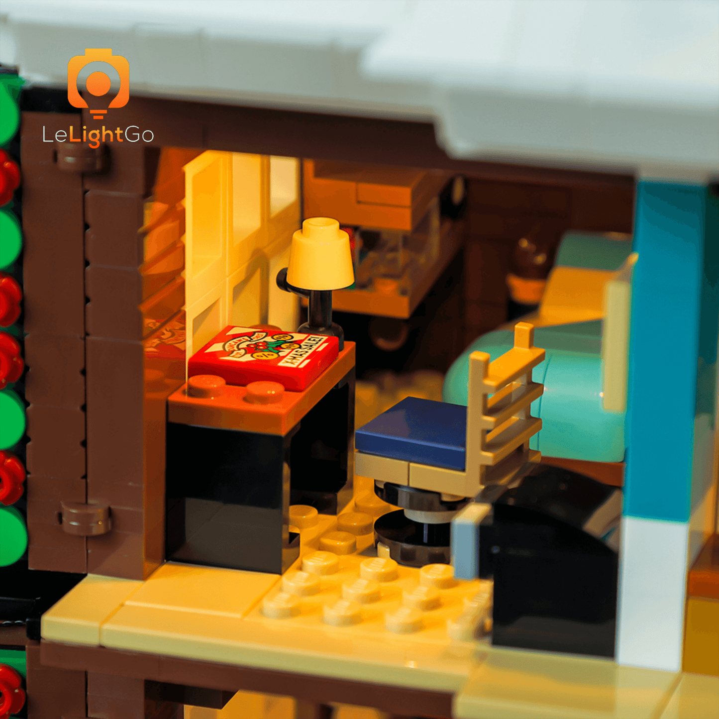 Light Kit for Home Alone 21330 (Christmas Edition)