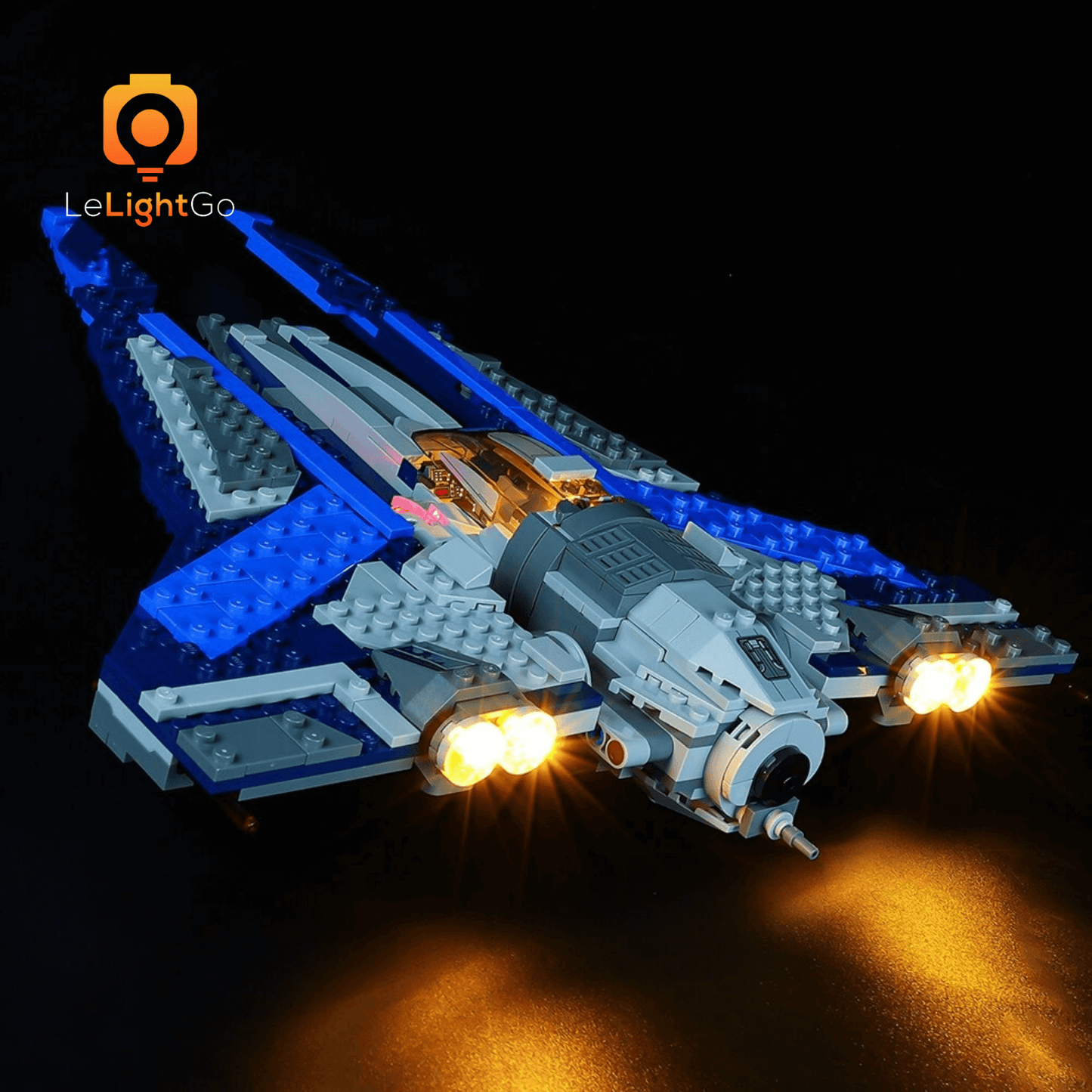 Light Kit For Mandalorian Starfighter 75316