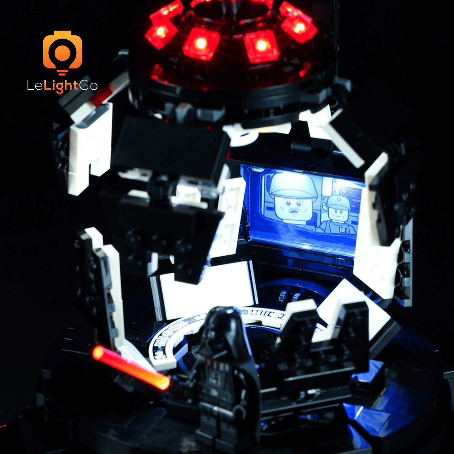 Light Kit For Darth Vader Meditation Chamber 75296