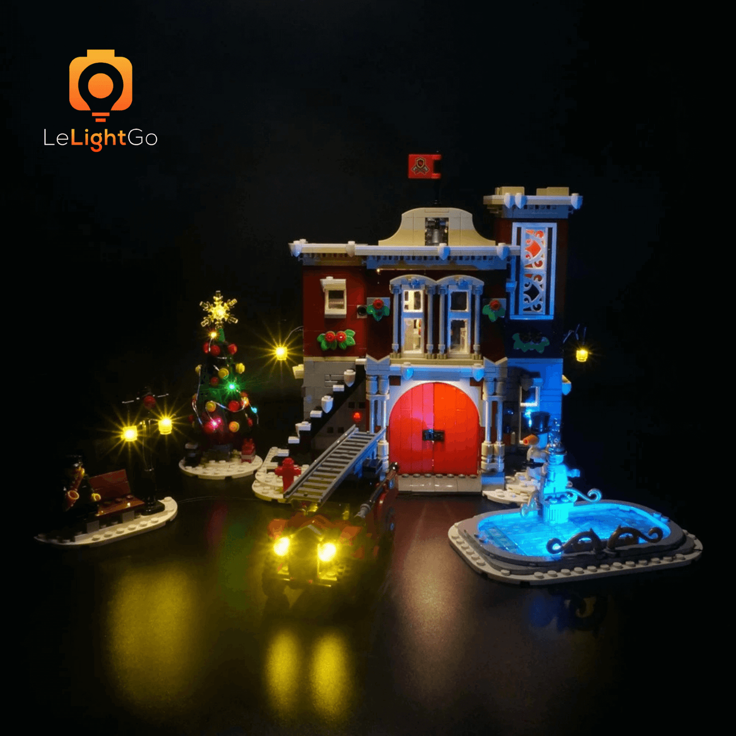Light Kit For Winter Village Fire Station 10263
