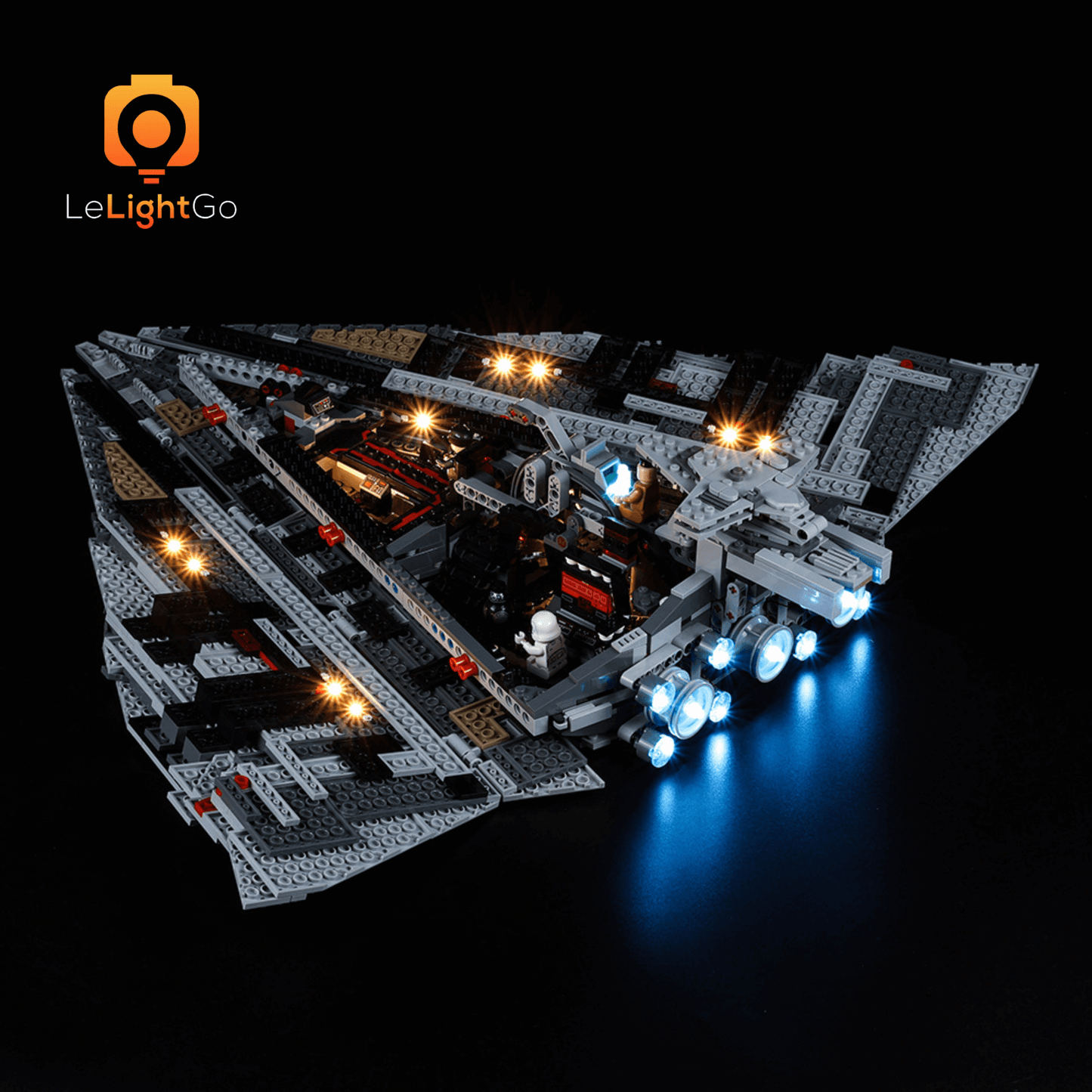 Light Kit For Star Wars First Order Star Destroyer 75190