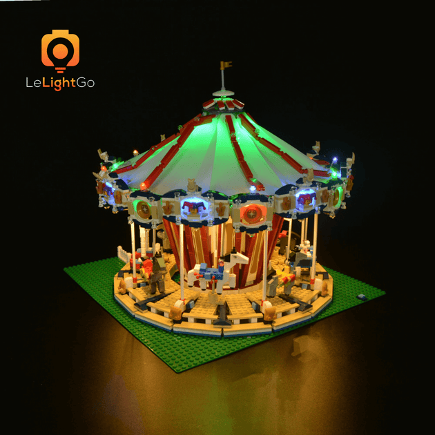 Lego top carousel lights
